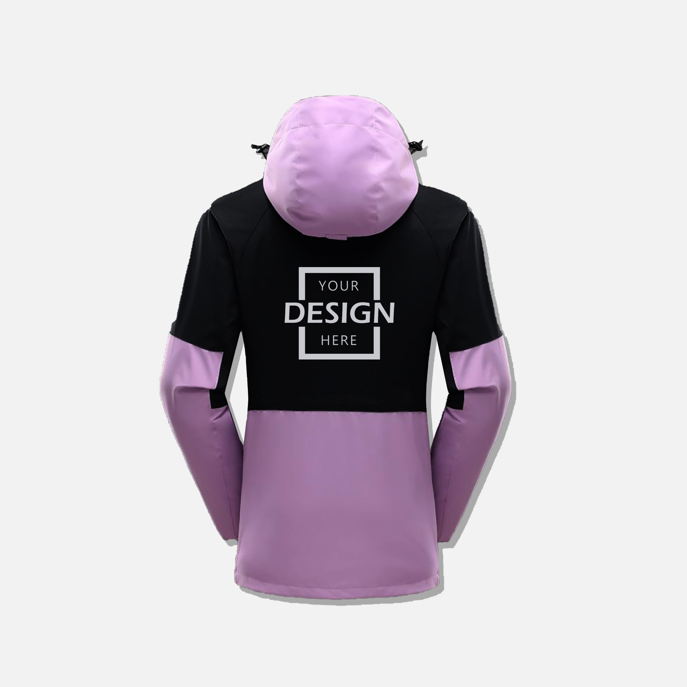 Casual Hoodie&Sweater Jacket | HK 兩件套女款拉鏈連帽夾克外套定制