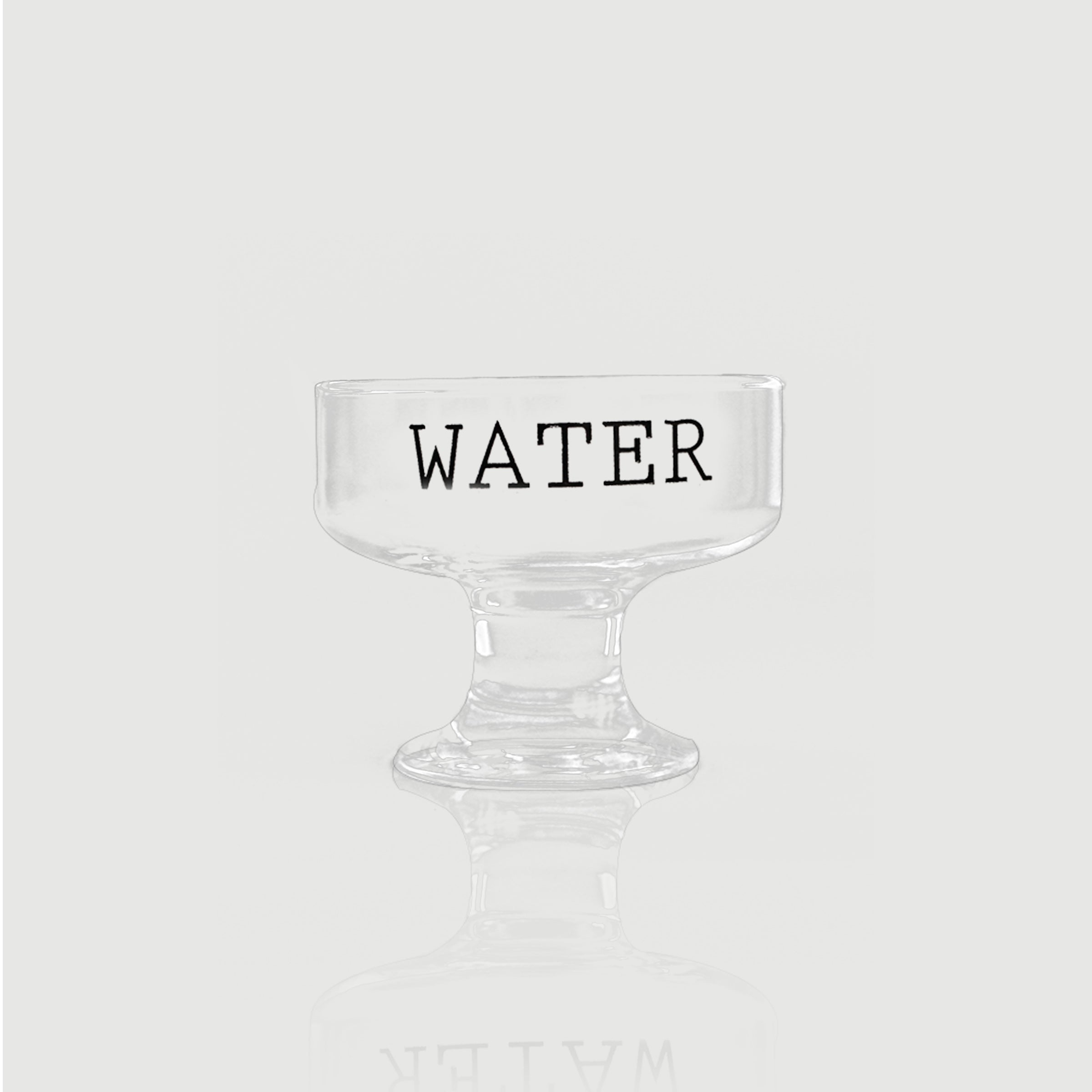 【北歐簡約字母系列】透明玻璃酸奶杯 玻璃冰激凌杯 送朋友禮物BG07-4