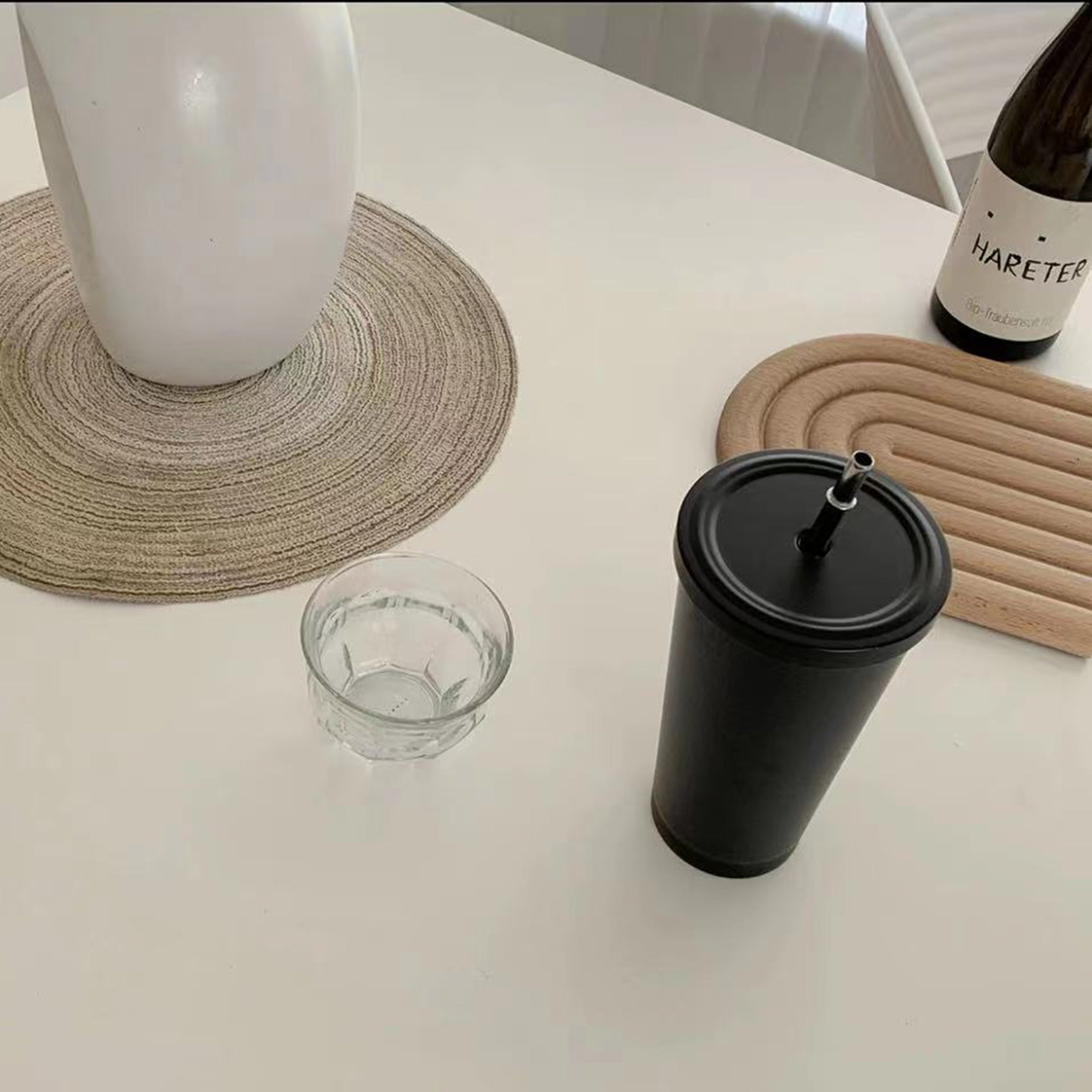 Customized Large-capacity Water Cup | 訂製不鏽鋼直身吸管水杯 簡約大容量水杯BG12-10