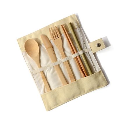 【餐具禮品】環保竹子餐具套裝竹製刀叉勺套裝BG25-2