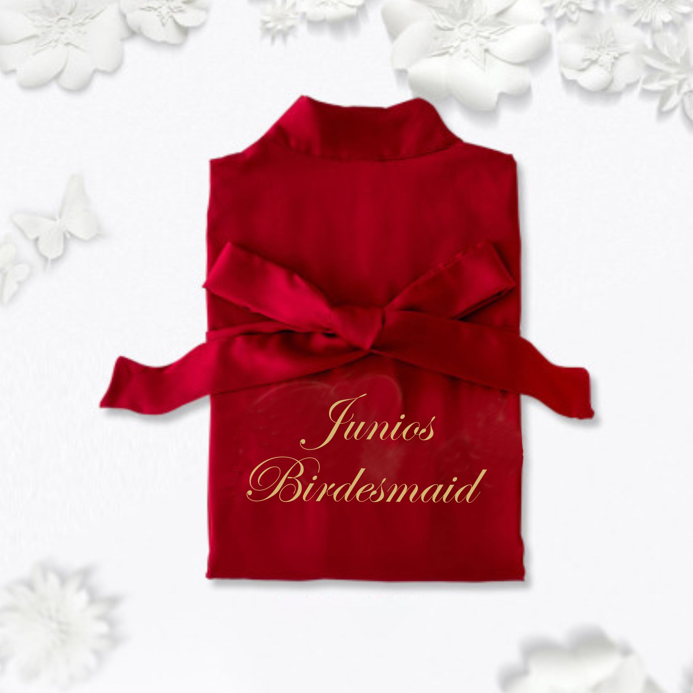 【婚禮系列】婚禮晨袍女新娘姐妹團絲綢客製化浴袍伴手禮BG31-7