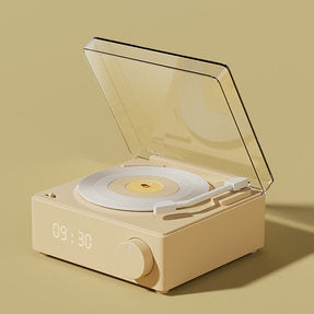 【數碼電子禮品】復古黑膠無線藍牙小型錄音機高音質迷你便攜音響BG28-8