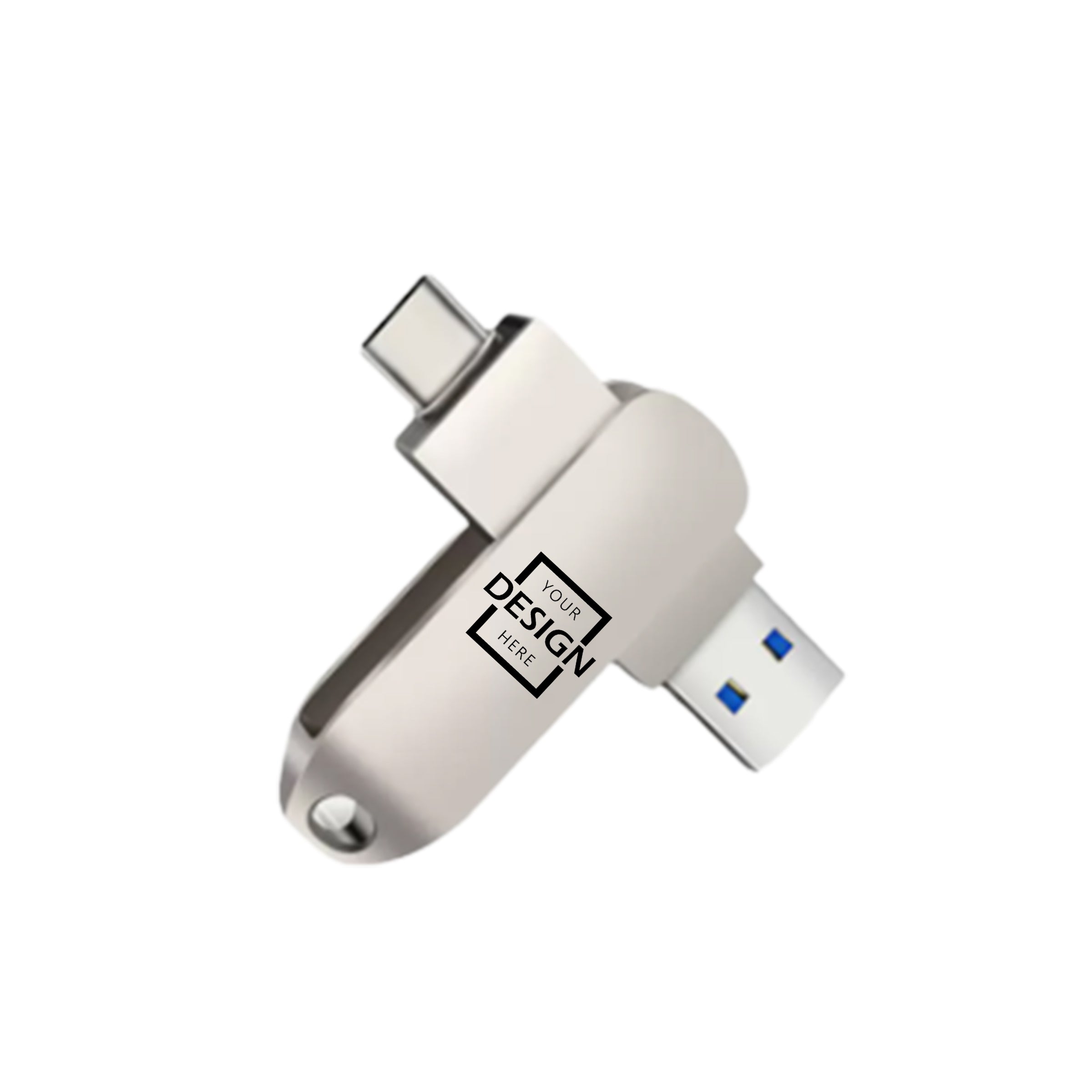 Minimalism Electronic USB | 創意便攜雙接口電腦手機兩用外接存儲器定制BG28-14