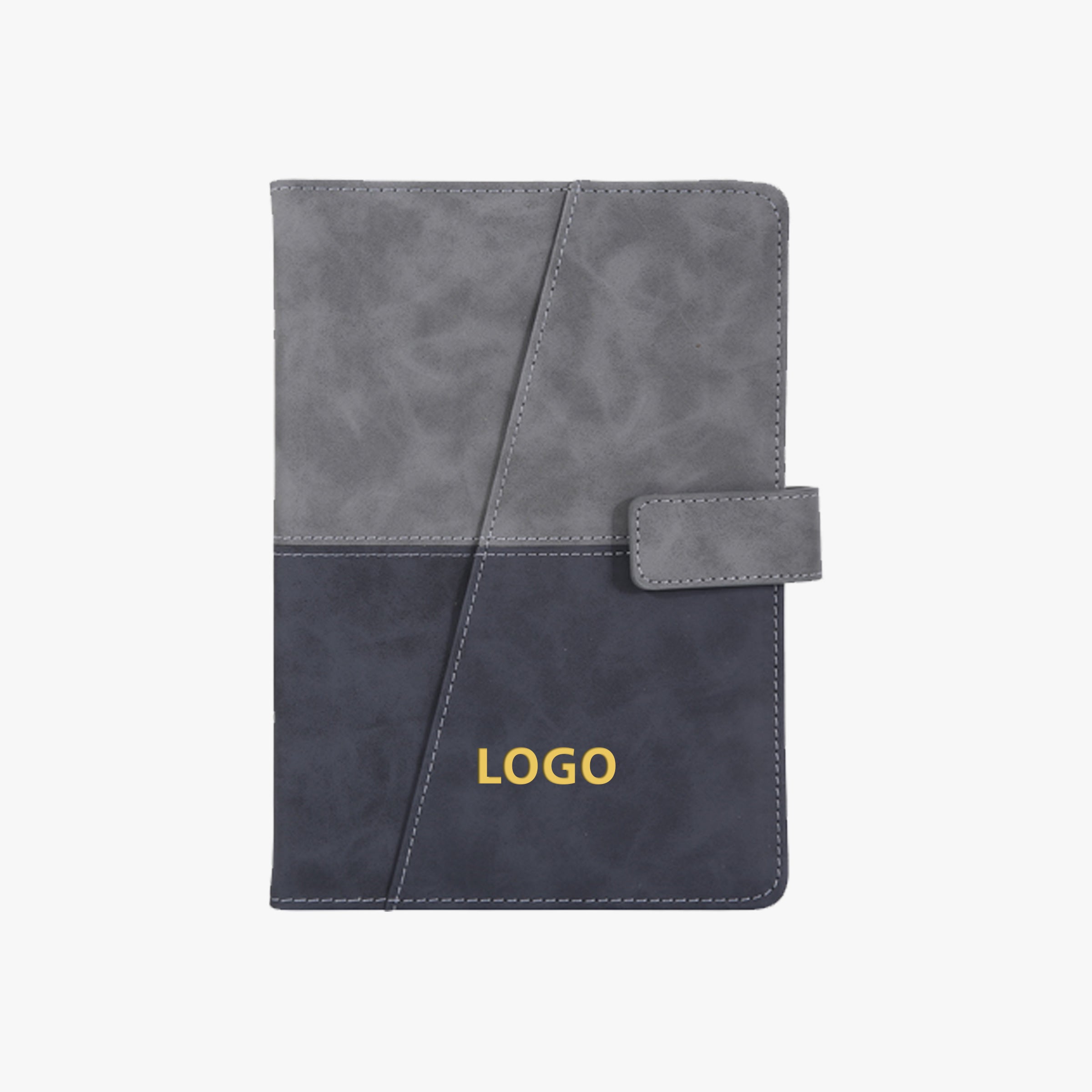 PU Stationery Notebook | 簡約商務拼接工藝記事本筆記本禮盒定制