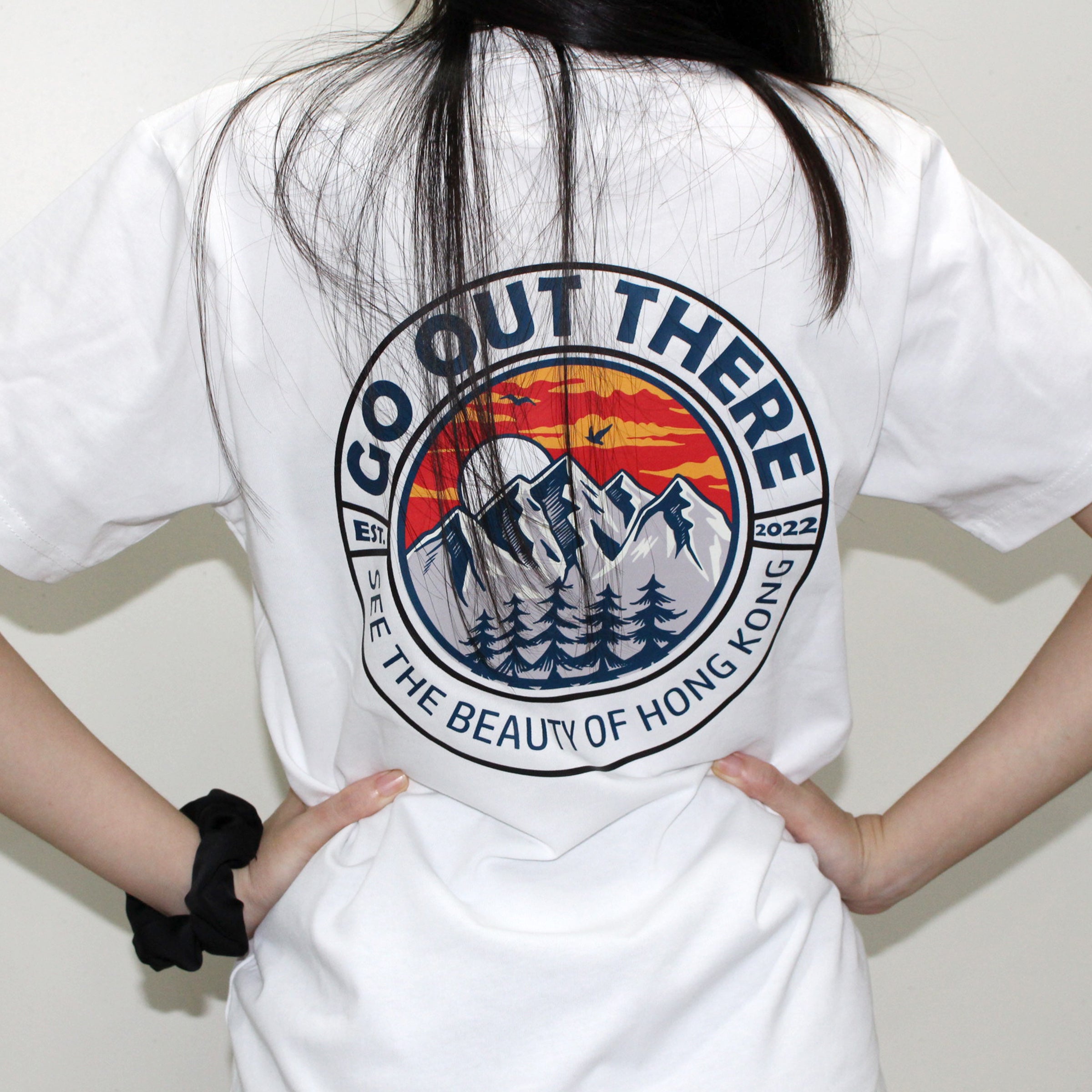 【行山系列】訂製個性化印花重磅精梳純棉T恤BG04-7