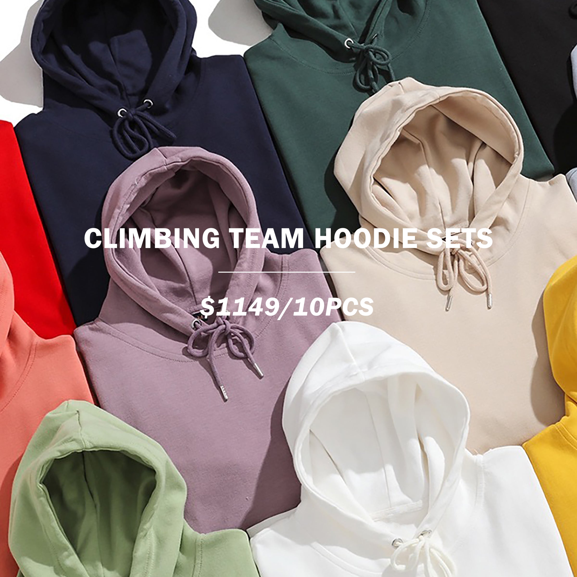 【Sport Gifts】Hoodie&Sweater Customization Hoodie&Sweater printing logo x 10pcs | 連帽衛衣10件套裝定制 衛衣訂製