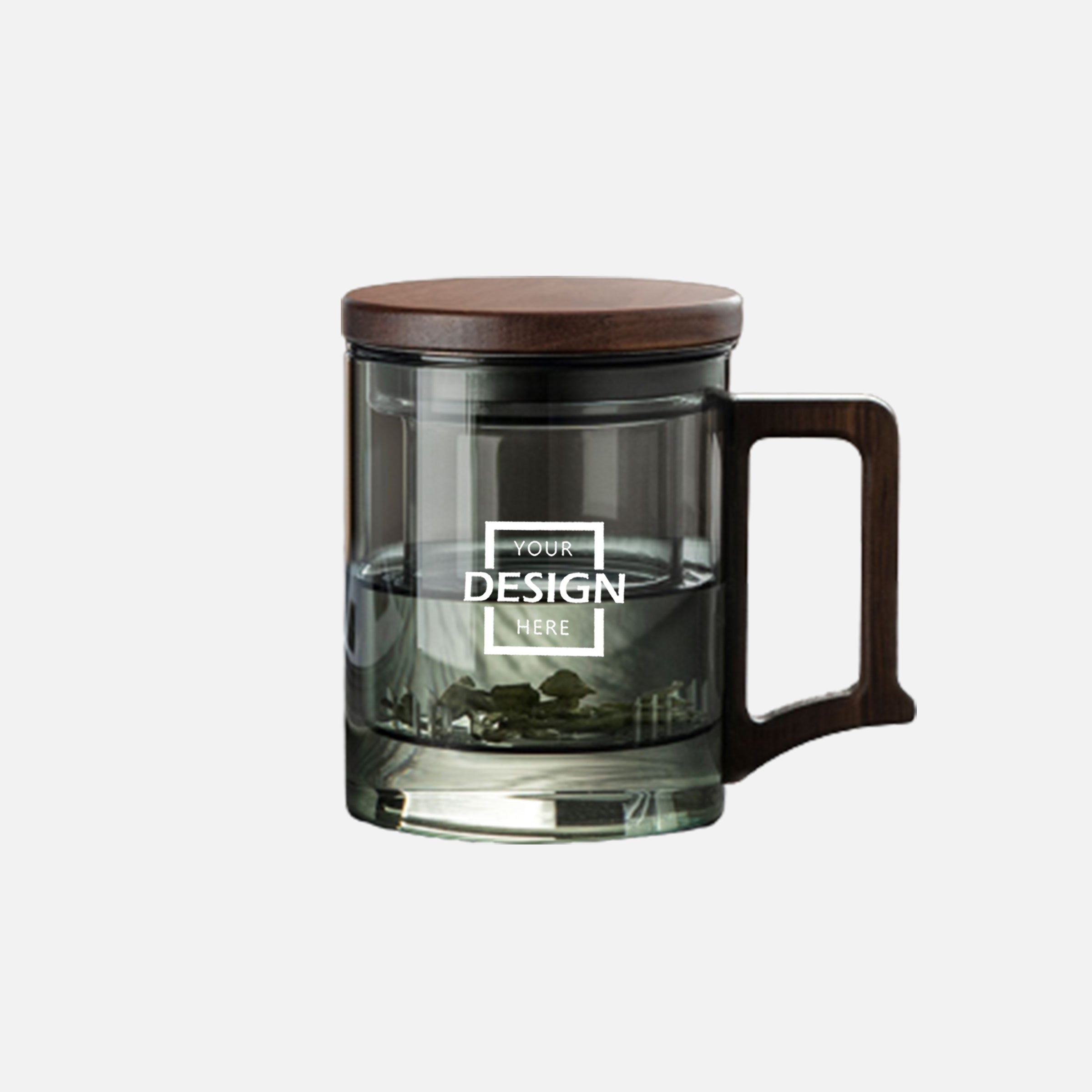 Transparent Mug&Water Bottle Glass Tumbler | 簡約茶具純色玻璃杯定制BG26-32
