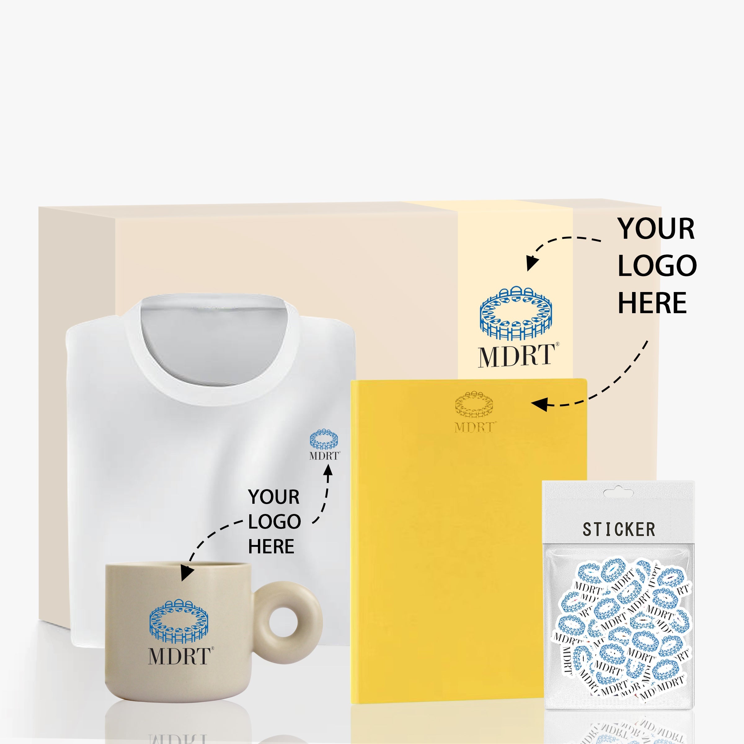 Year end Gift Set Partners | 精美馬克杯筆記本禮盒定制