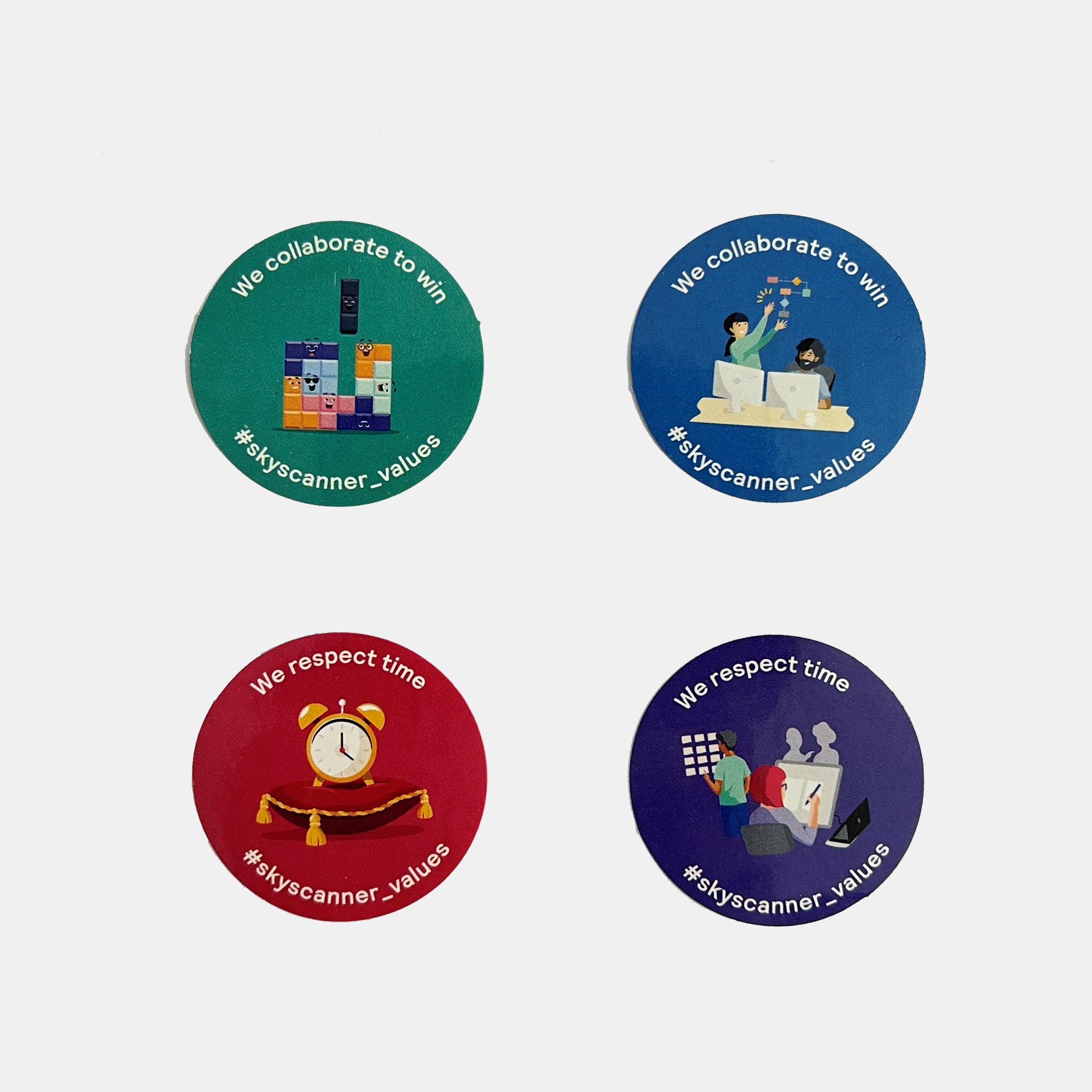 Skyscanner Collaborate Stickers