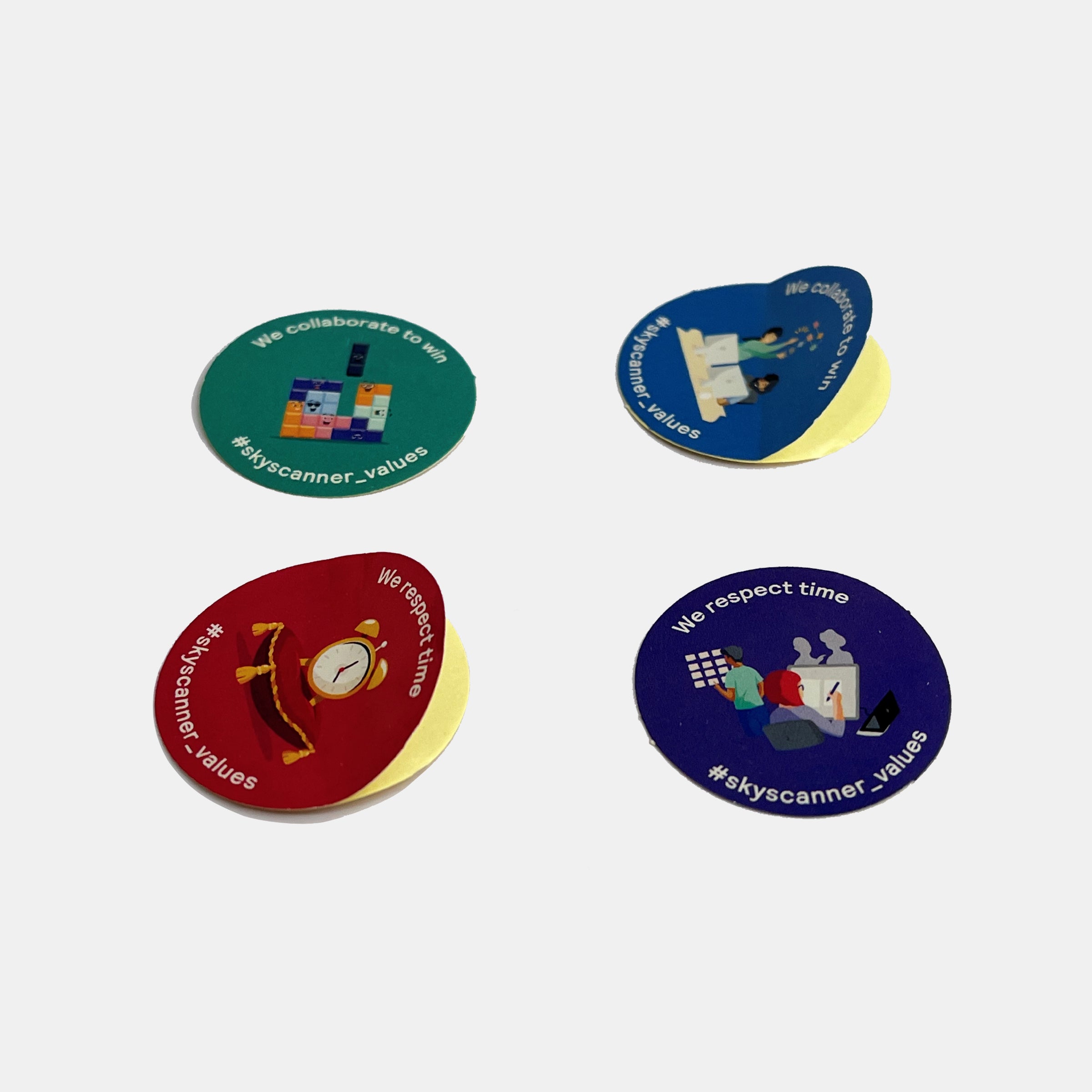 Skyscanner Collaborate Stickers