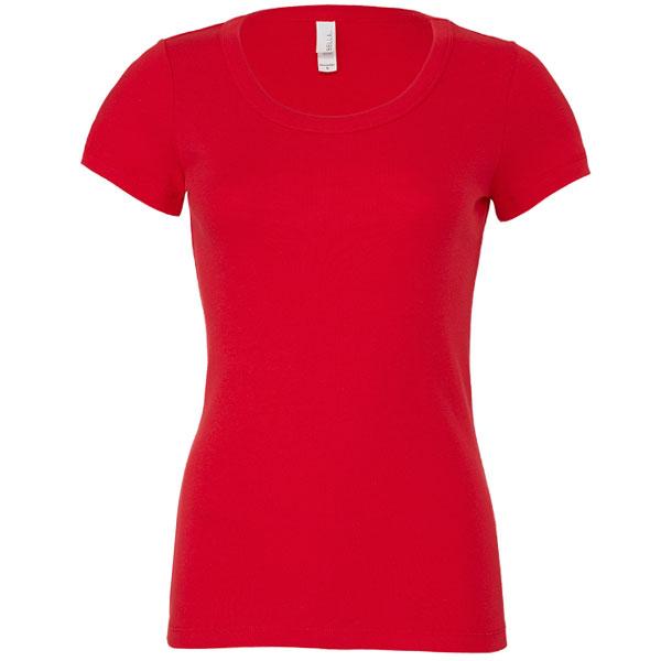 short sleeve scoop neck tee