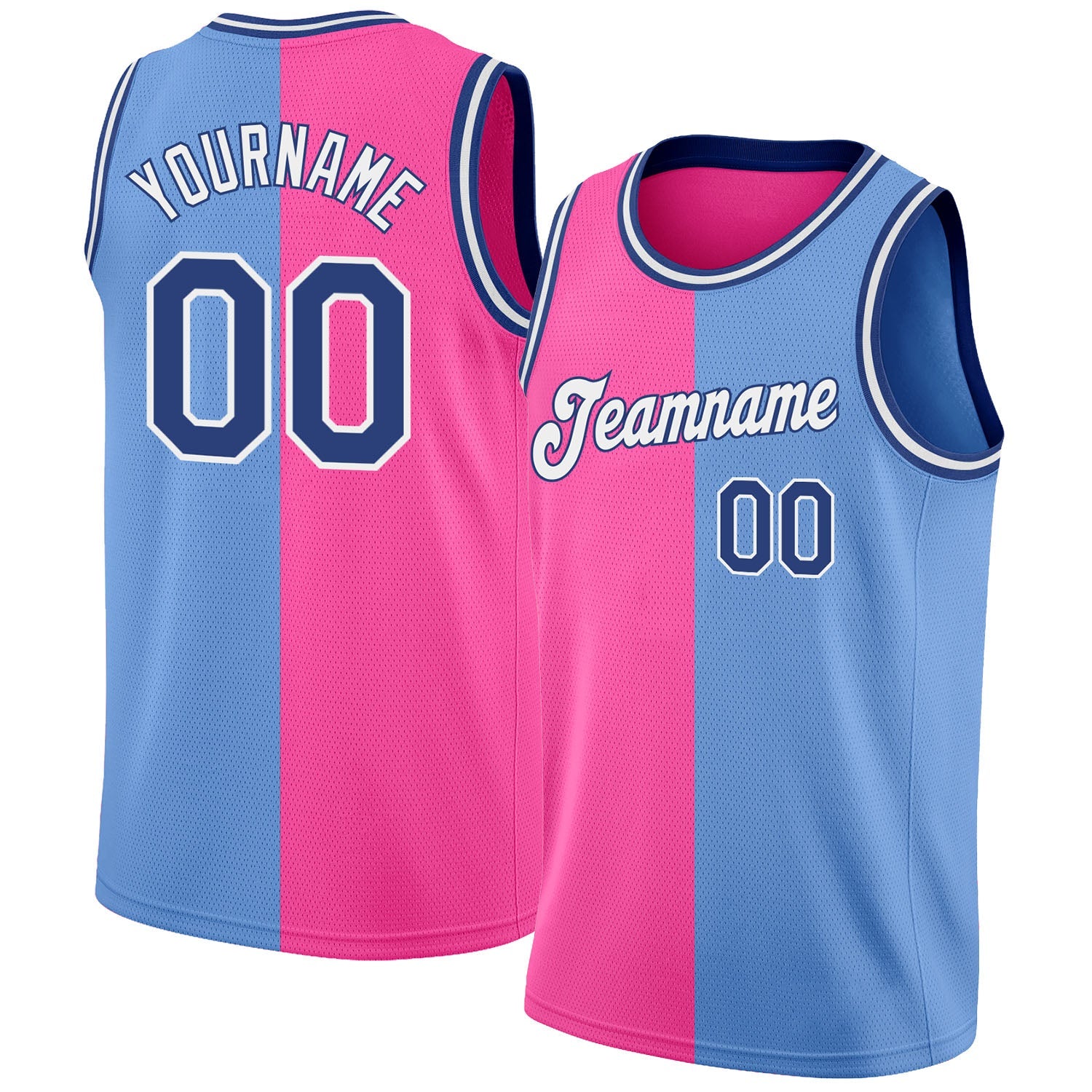 BLUE SLOVENIA 01 BASKETBALL JERSEY FREE CUSTOMIZE OF NAME&NUMBER