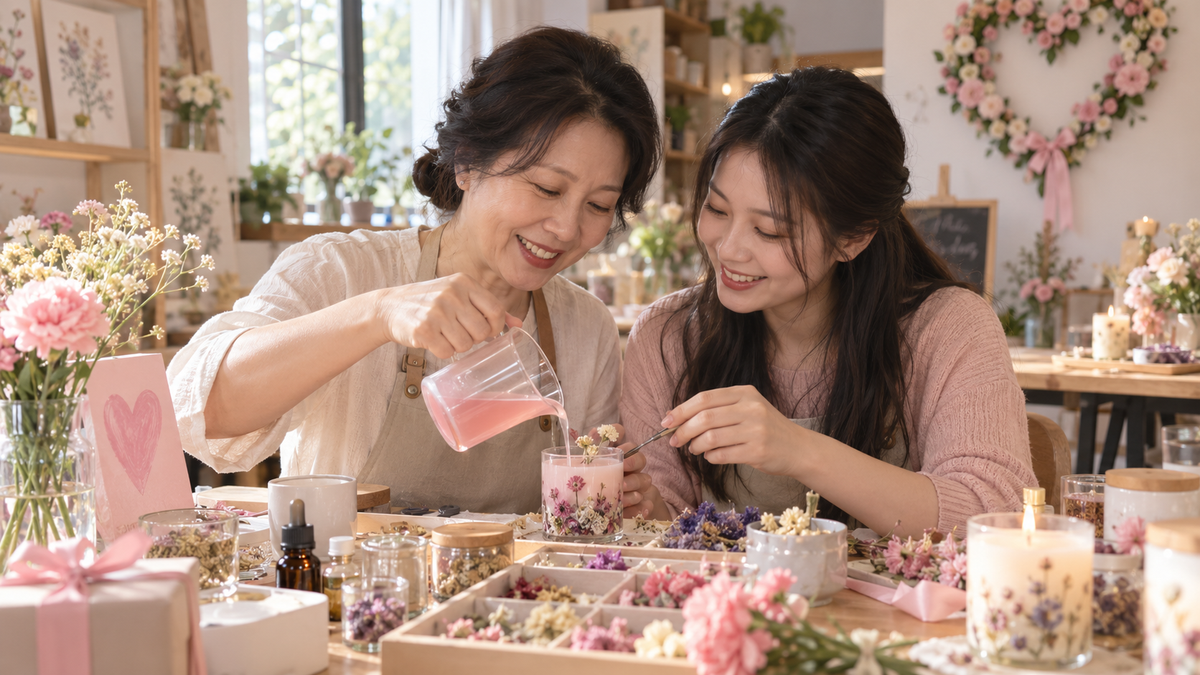 母親節點解適合搞 DIY Workshop?3 個窩心手作方向推薦