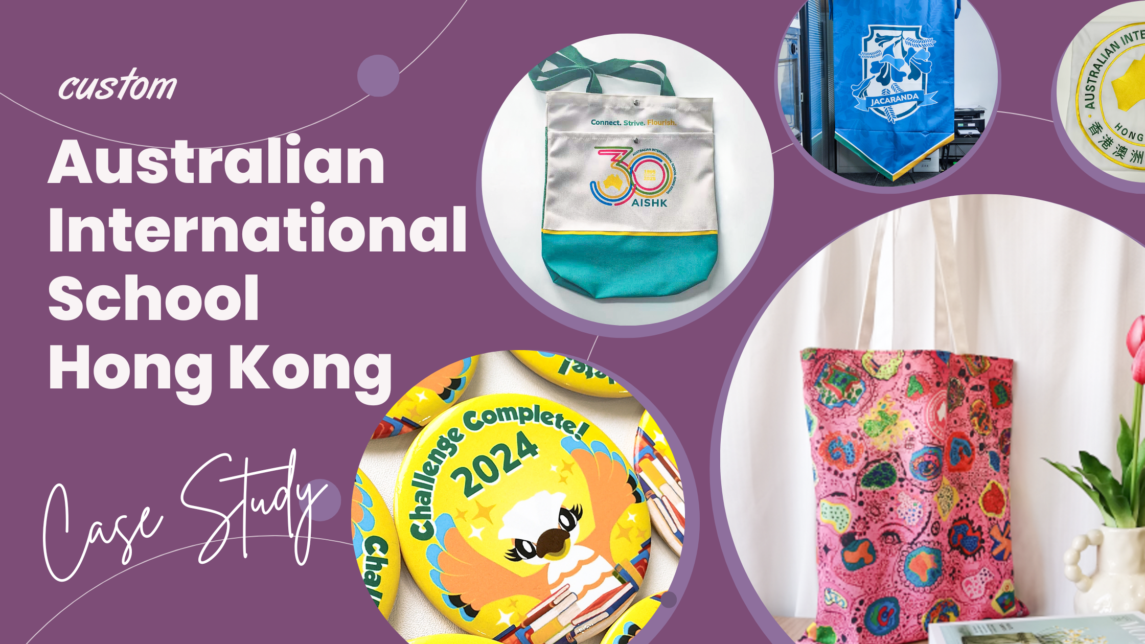 Australian Campus Culture: Merchandise of Australian International School Hong Kong (AISHK)