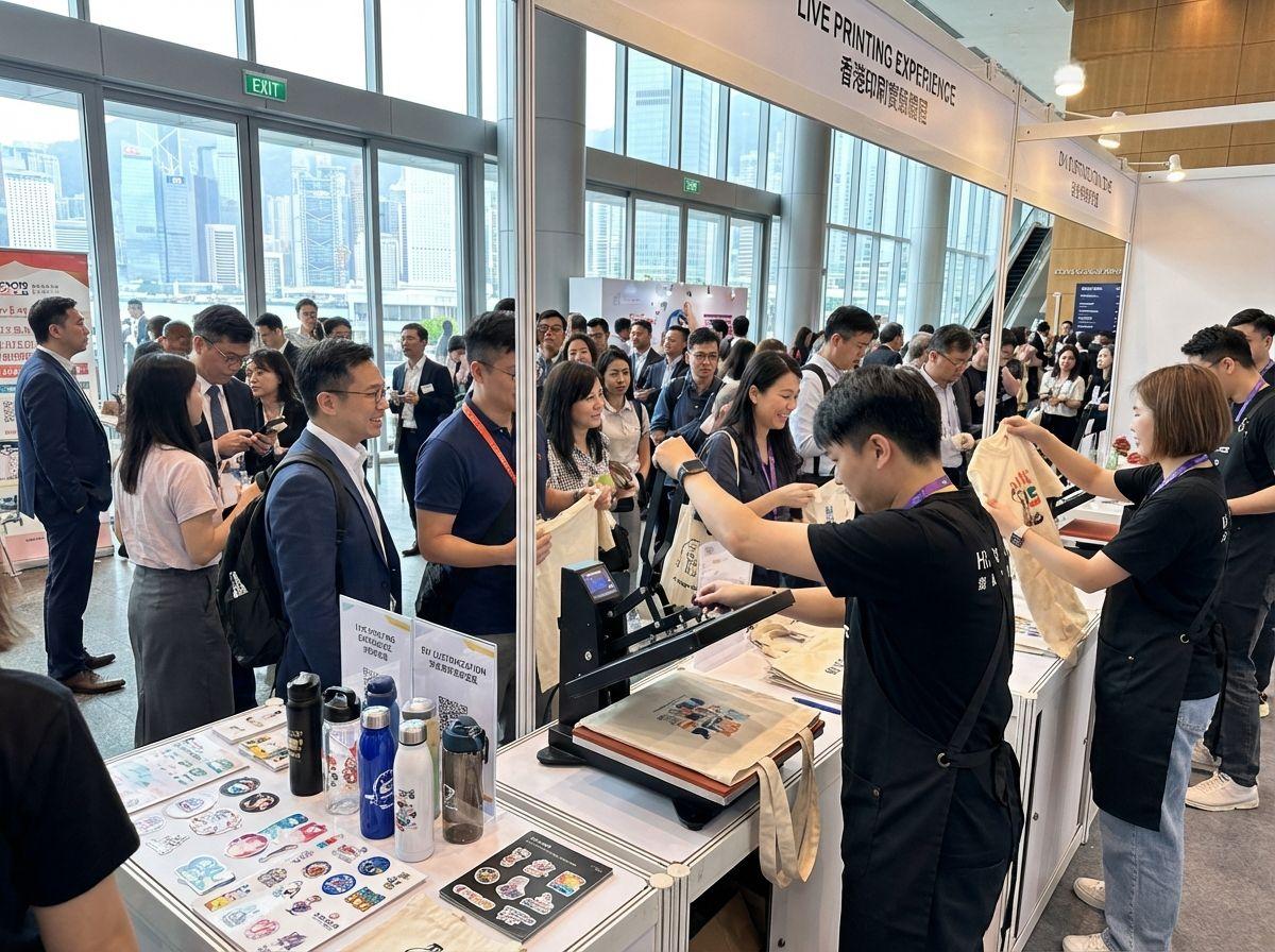展覽會攤位如何用 Live Printing 收集銷售線索？