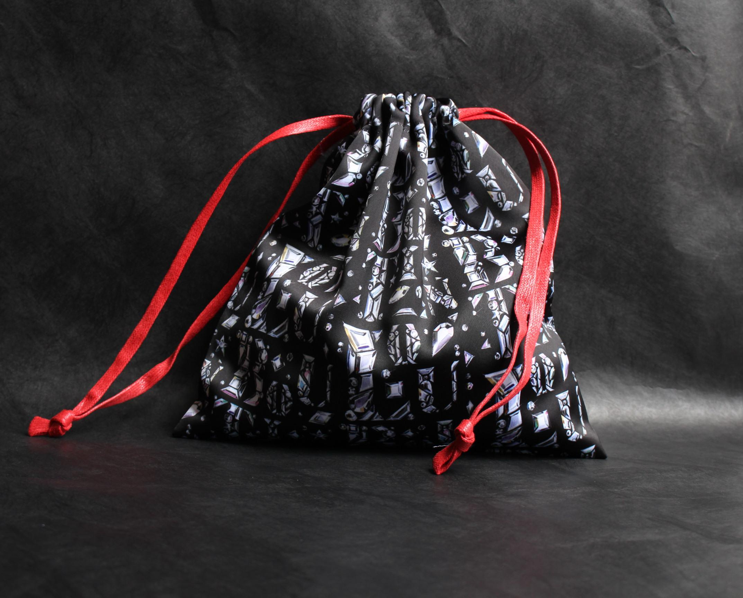 Christian Louboutin | 全印花色丁布抽繩袋