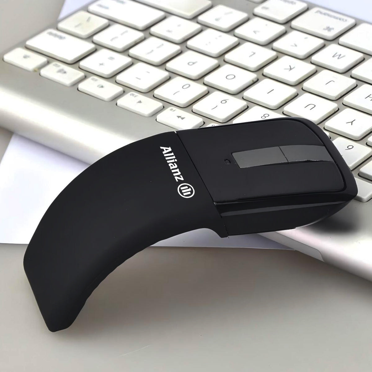 折疊鼠標 旅行出差必備（客製化logo）公司禮品必備 Wireless Folding Mouse 無線