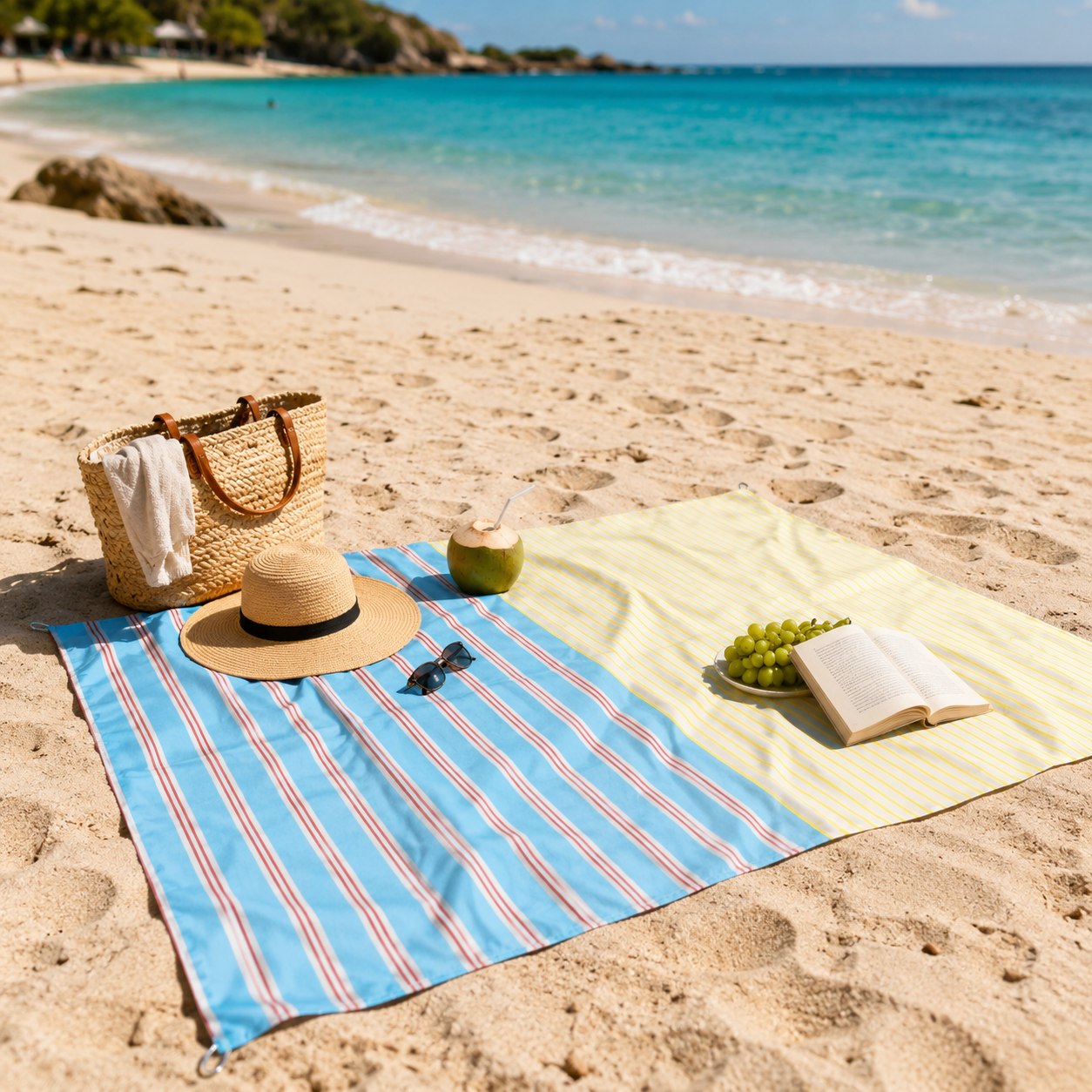 Customizable Waterproof Lightweight Beach Picnic Mat | 可訂製防水輕便沙灘墊 野餐墊