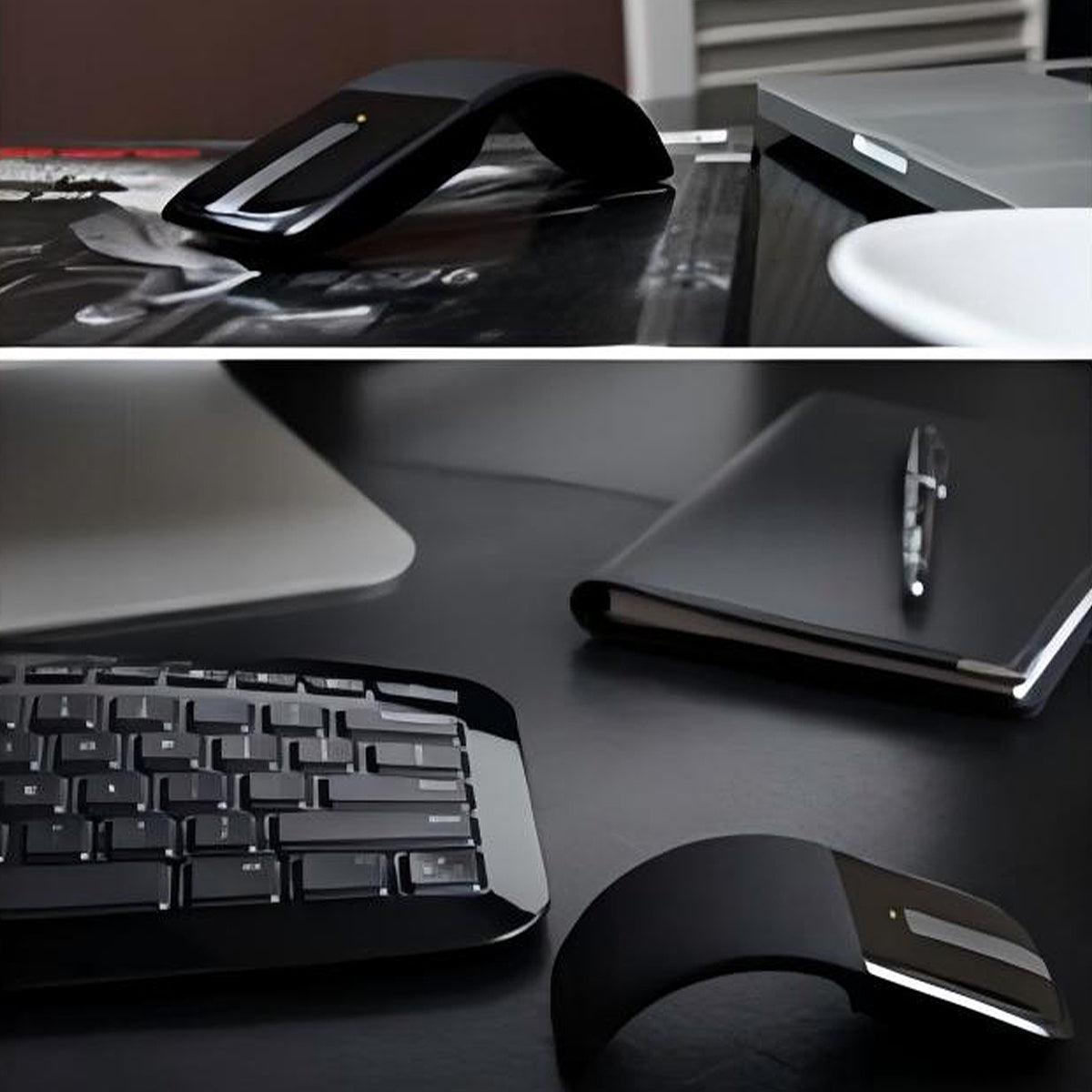 折疊鼠標 旅行出差必備（客製化logo）公司禮品必備 Wireless Folding Mouse 無線