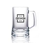 High quality custom handle beer glass∣HK訂製個性logo手柄玻璃啤酒杯BG26-93