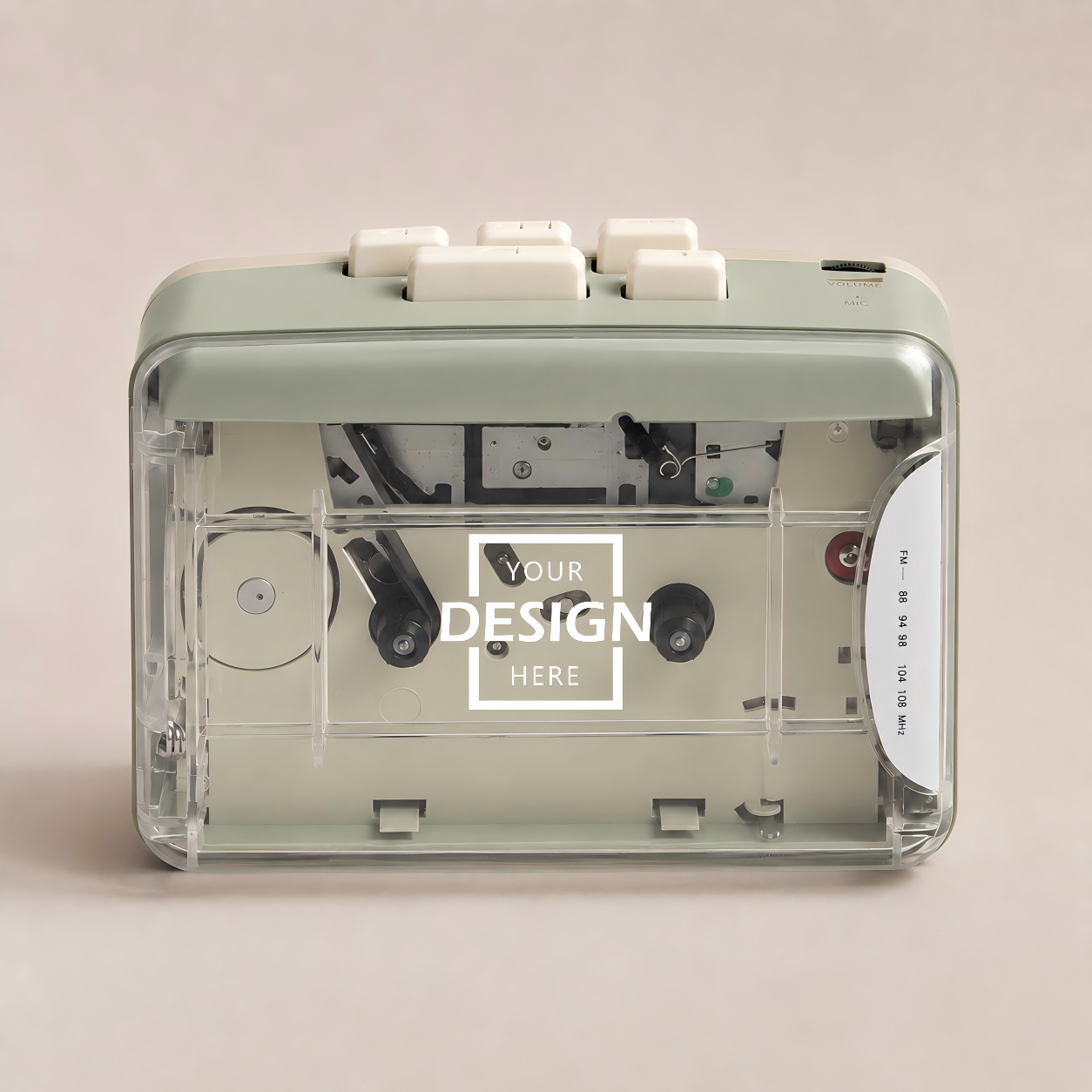 Customizable Retro Cassette Player | 訂製復古磁帶播放機 企業禮品 品牌周邊 員工禮物