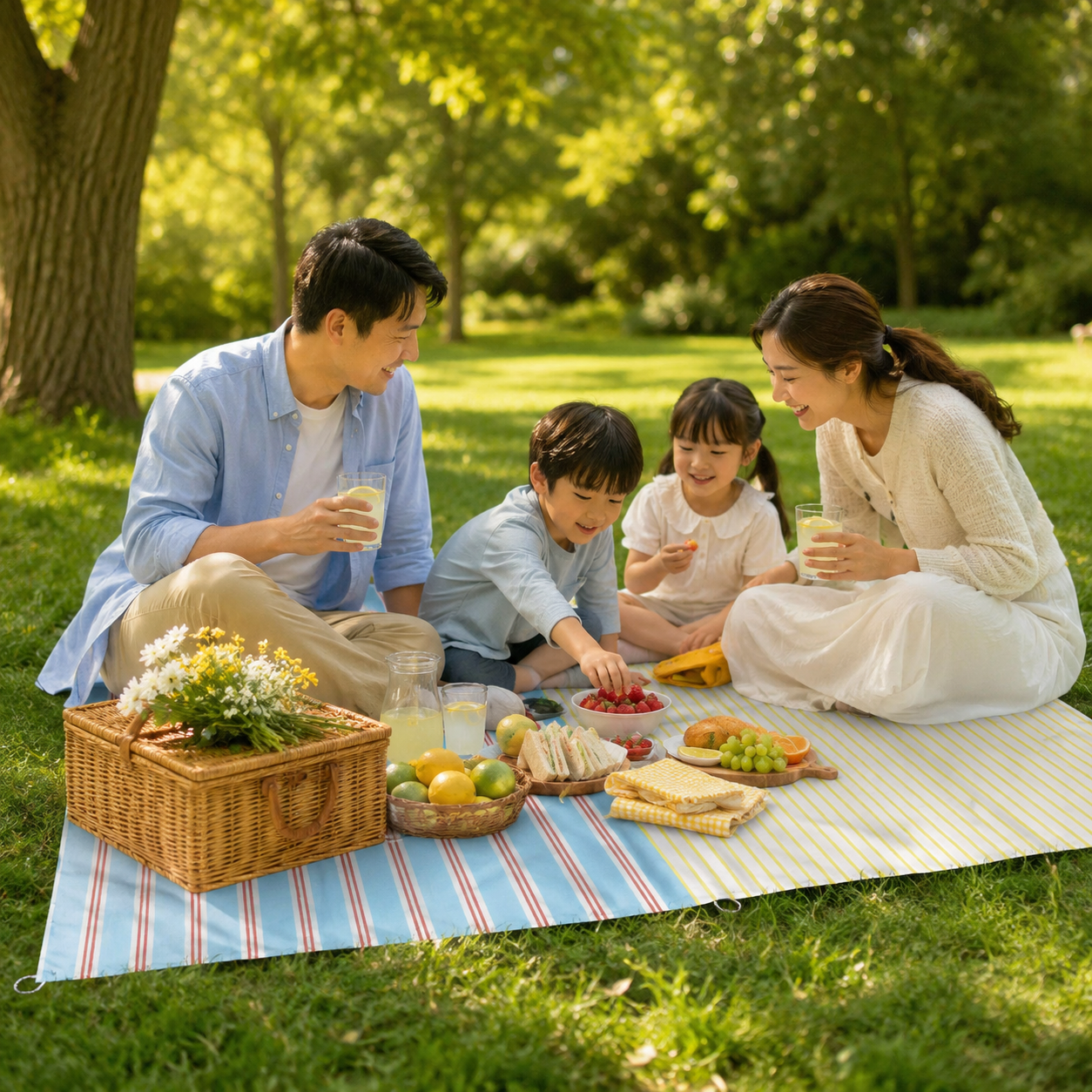 Customizable Waterproof Lightweight Beach Picnic Mat | 可訂製防水輕便沙灘墊 野餐墊