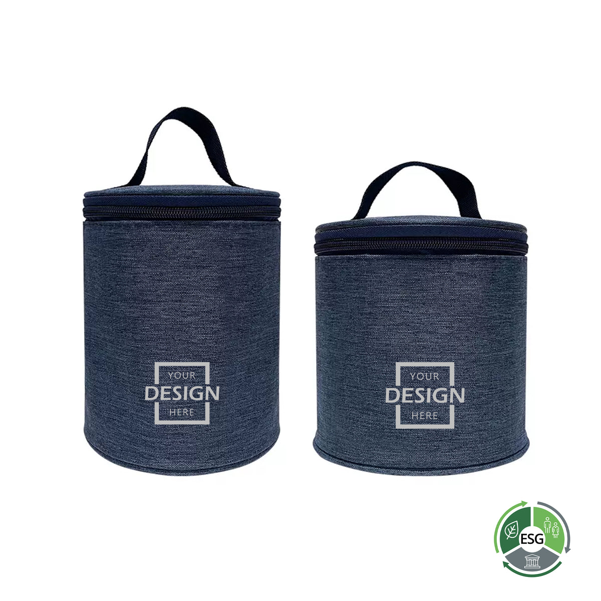 Eco Round Insulation Bag | 定制環保禮品圓形保溫袋