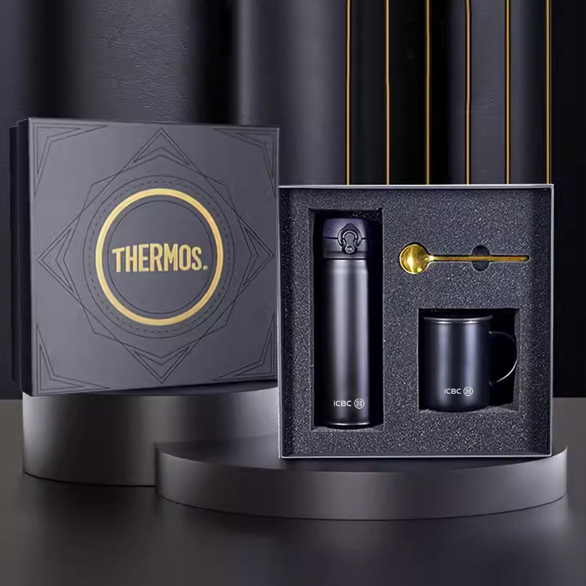Thermos Co-branded Gift Box Set | 日本膳魔師聯名商務禮盒 客製商務辦公禮品套裝