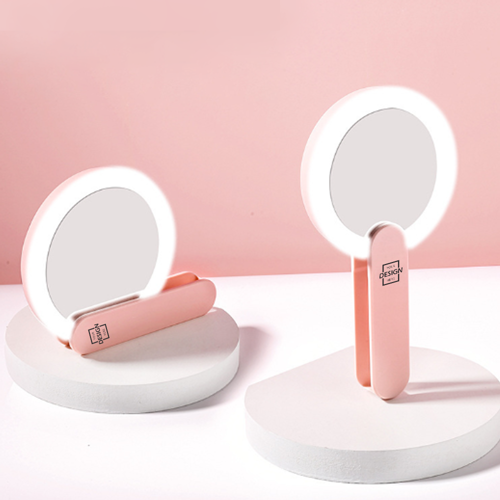 Customizable Mini Portable LED Makeup Mirror | 訂製mini便携LED化妝鏡