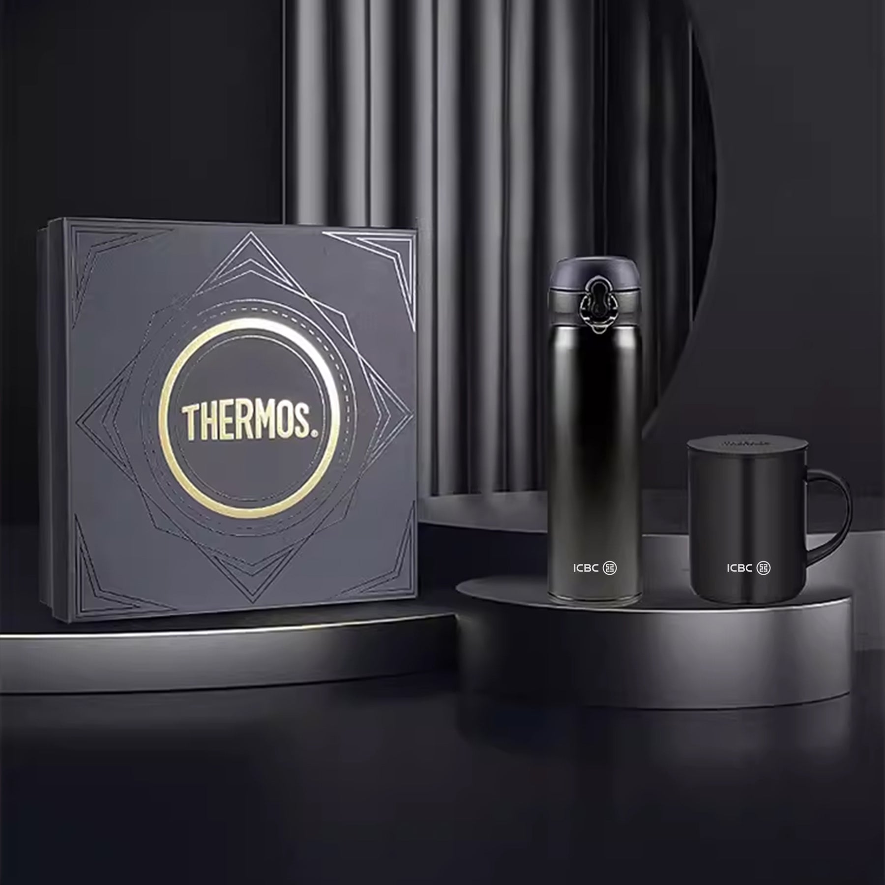 Thermos Co-branded Gift Box Set | 日本膳魔師聯名商務禮盒 客製商務辦公禮品套裝