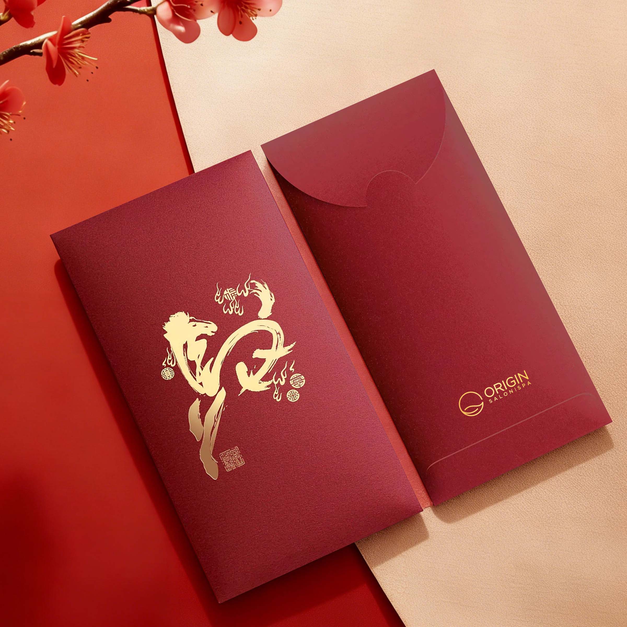 2026 CNY Customizable Red Envelopes | 2026馬年紅包 客製化利是封 燙金燙銀印公司logo 春節壓歲錢紅包