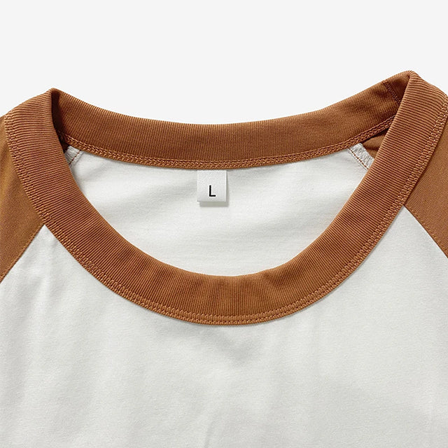 Raglan crew neck short sleeve T-shirt| 插肩圓領短袖T恤衫 企業大量訂製 bulk customBG08-20