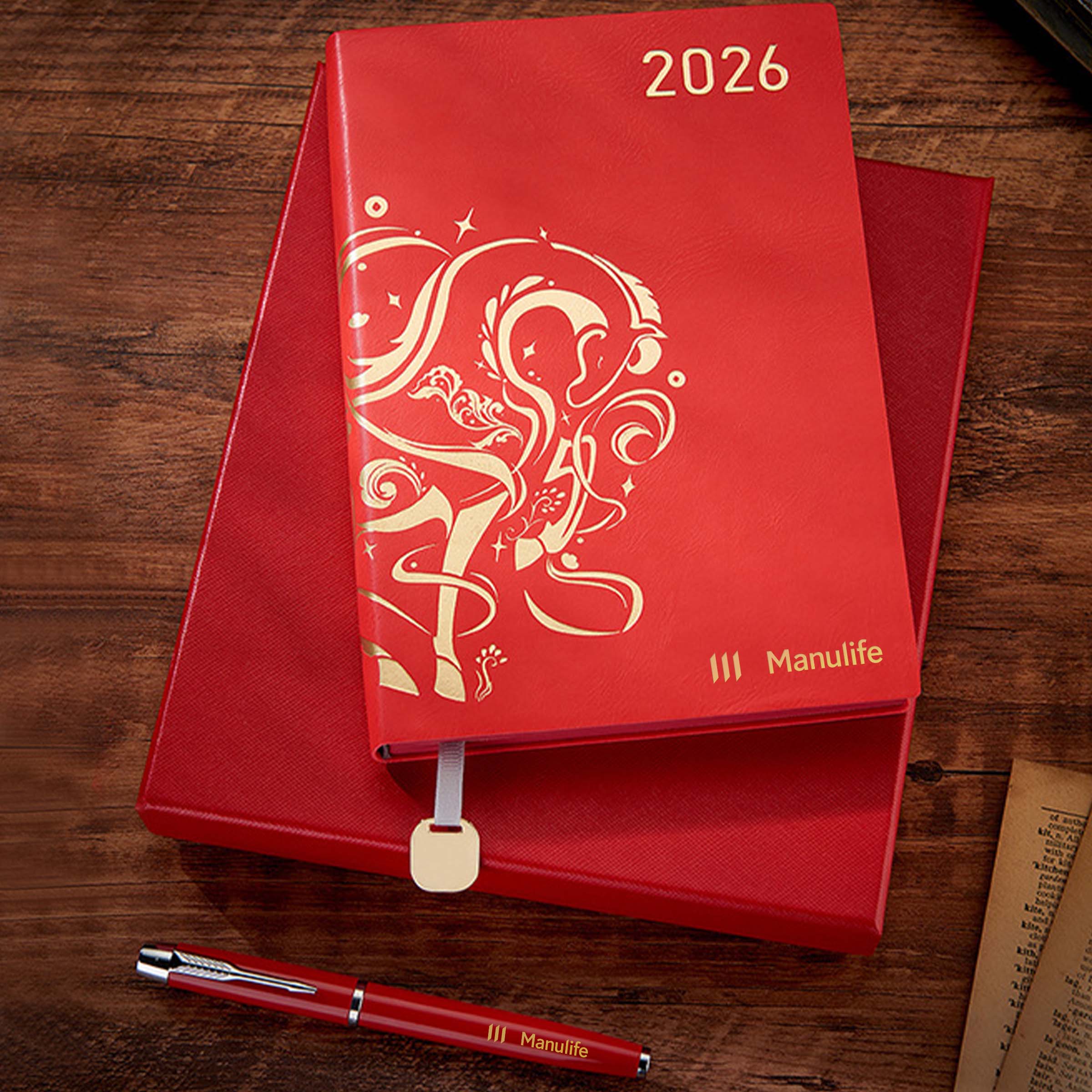 Customized Corporate New Year Gift Set | 訂製企業新年禮品套裝 商務新年禮物 筆記本鋼筆套裝