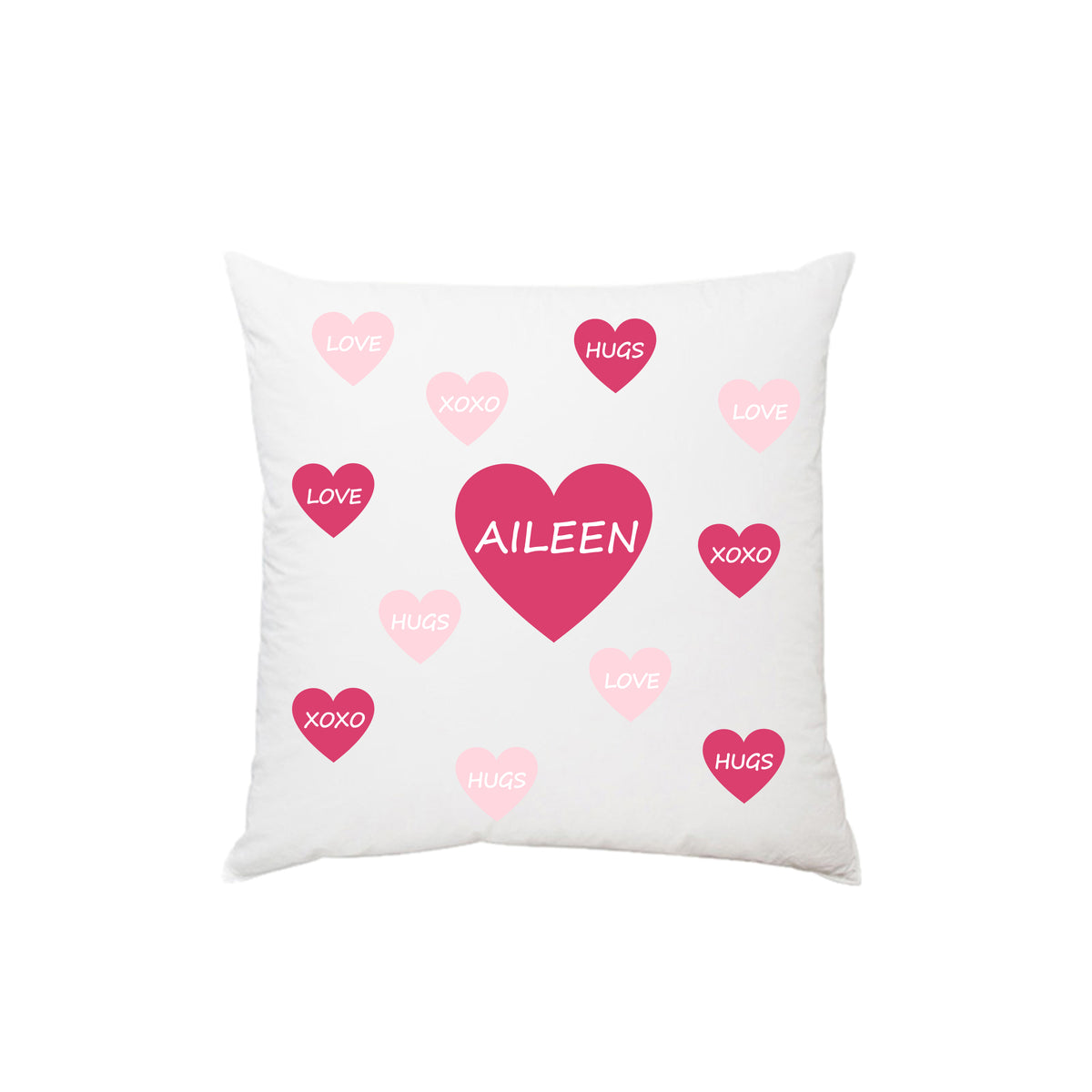 Customized Couple Pillow | 情人節禮物 客製姓名 情侶抱枕