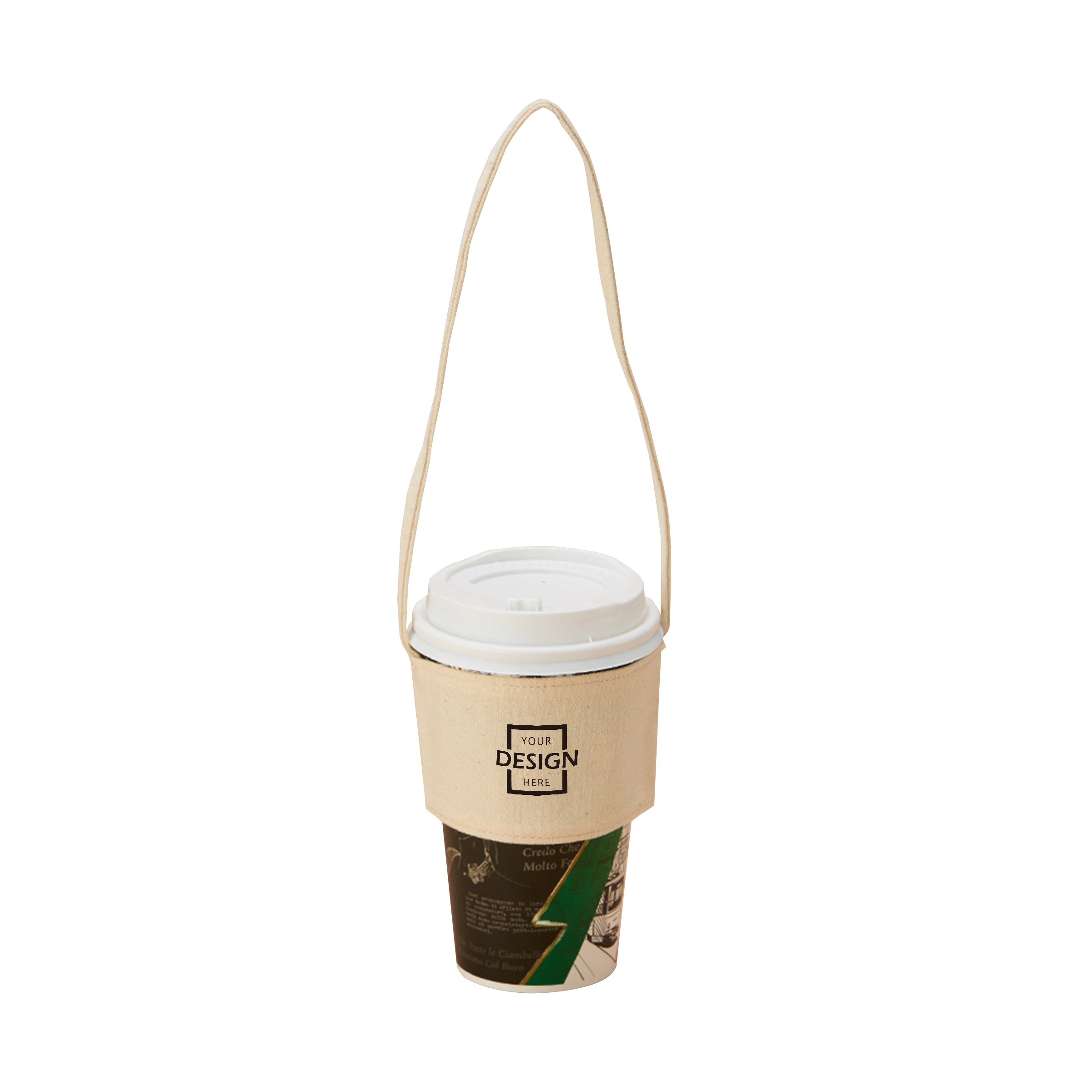 Canvas Cup Sleeve | 帆布袋飲料提袋耳 BG23-228