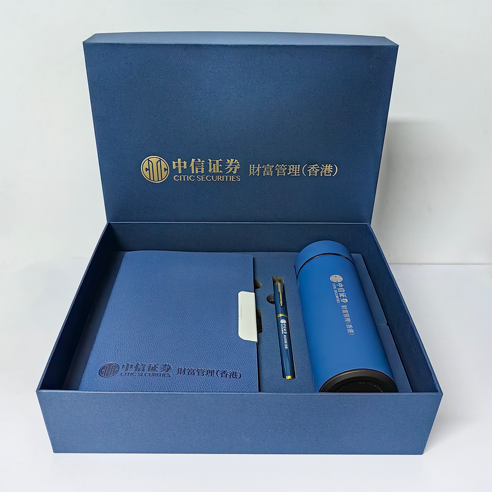 [Case Studies](Business Set) Notebook + Thermos Cup + Pen