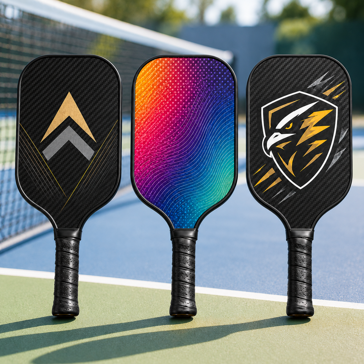 Customizable Carbon Fiber Pickleball Paddle | 客製化碳纖維皮克球拍 企業訂製禮品 活動禮品 BG11-16