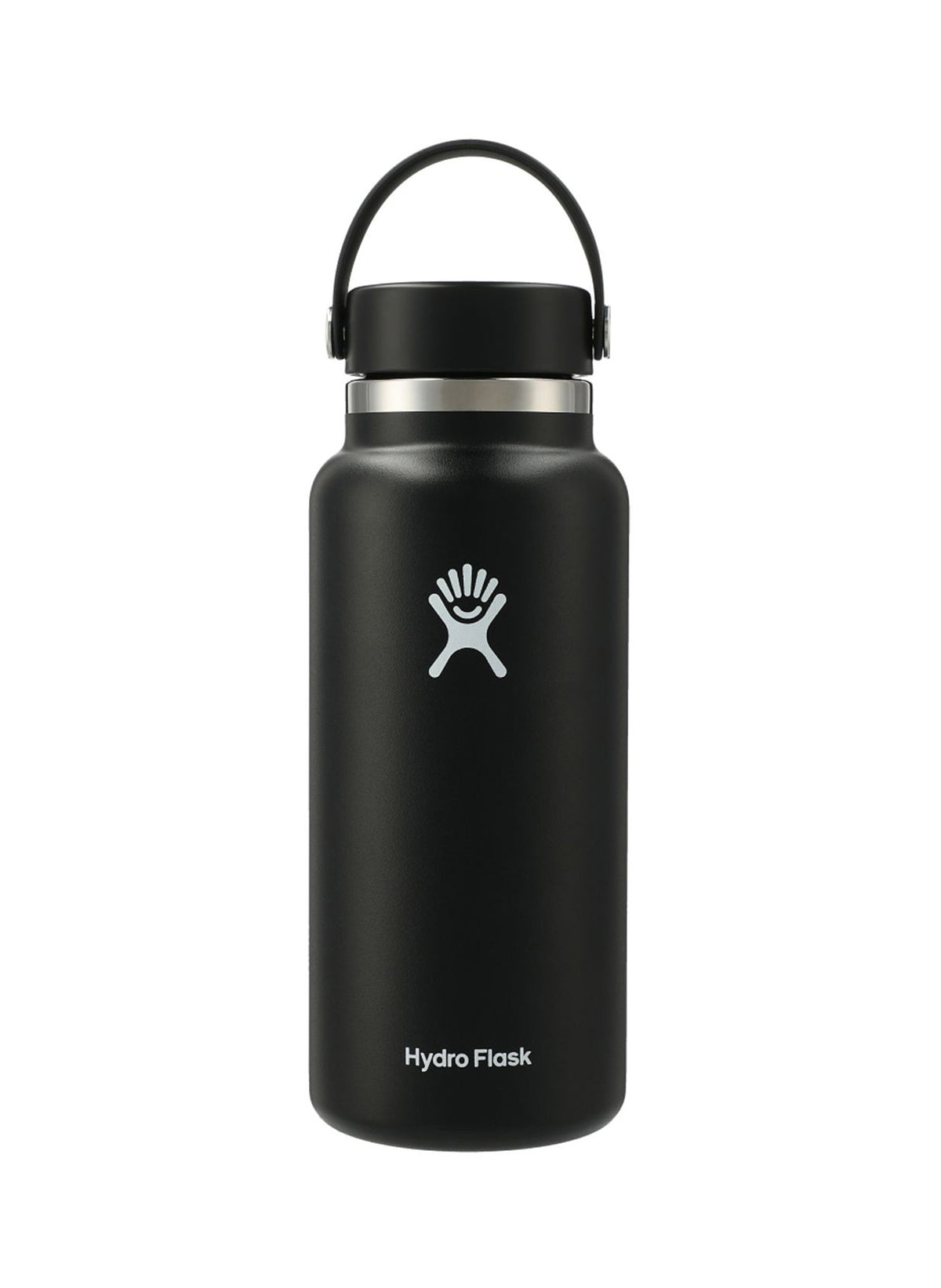 Hydro Flask Black Wide Mouth With Flex Cap 32oz | Hydro Flask 廣口帶蓋 32 盎司