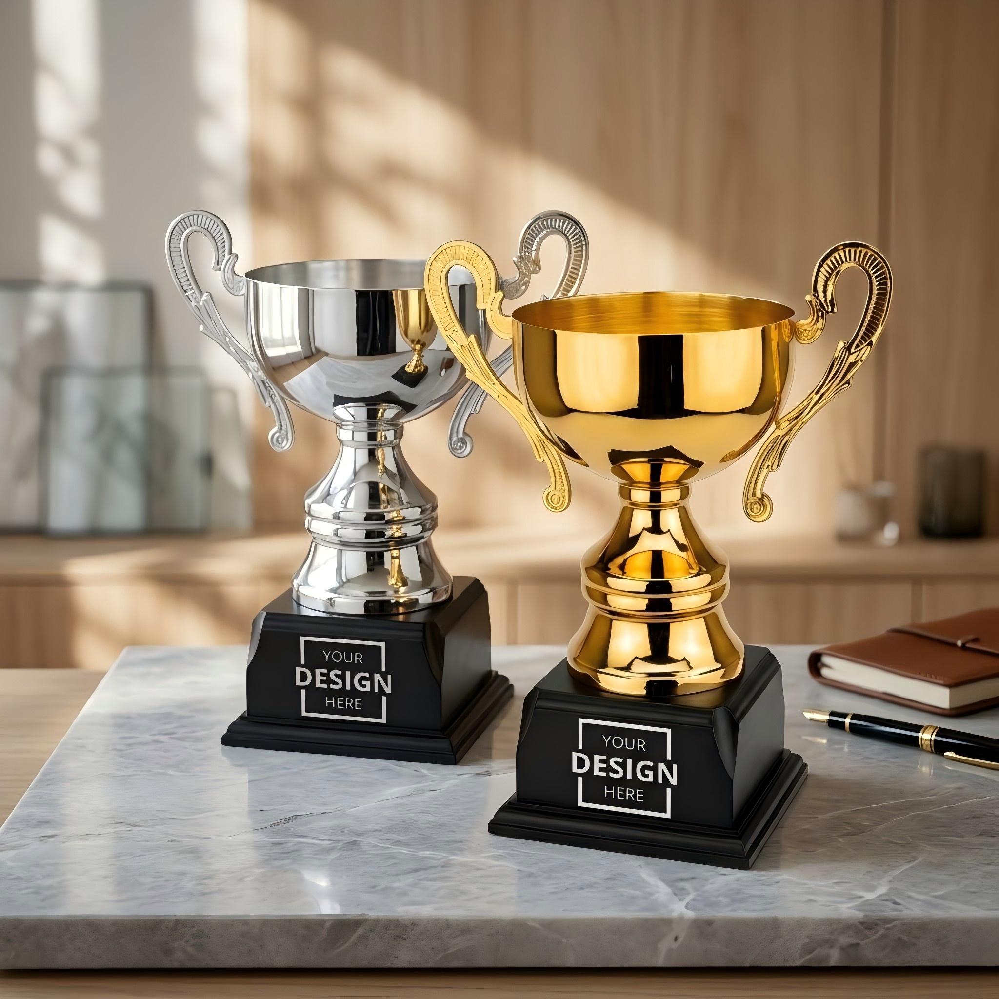 High Quality Customized Luxury Metal Trophy | 客製化奢華金屬獎盃 企業團隊個性化訂製 3種規格可選