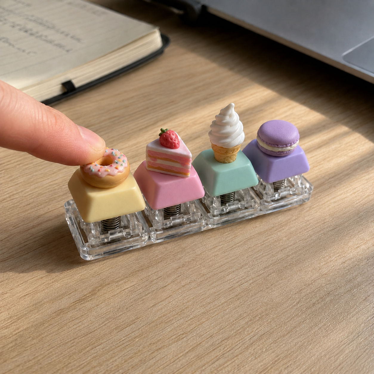 Fully Customizable Keycap Fidget Keyboard | 全訂製鍵帽解壓鍵盤 企業周邊紀念禮物 員工禮物 品牌訂製禮物