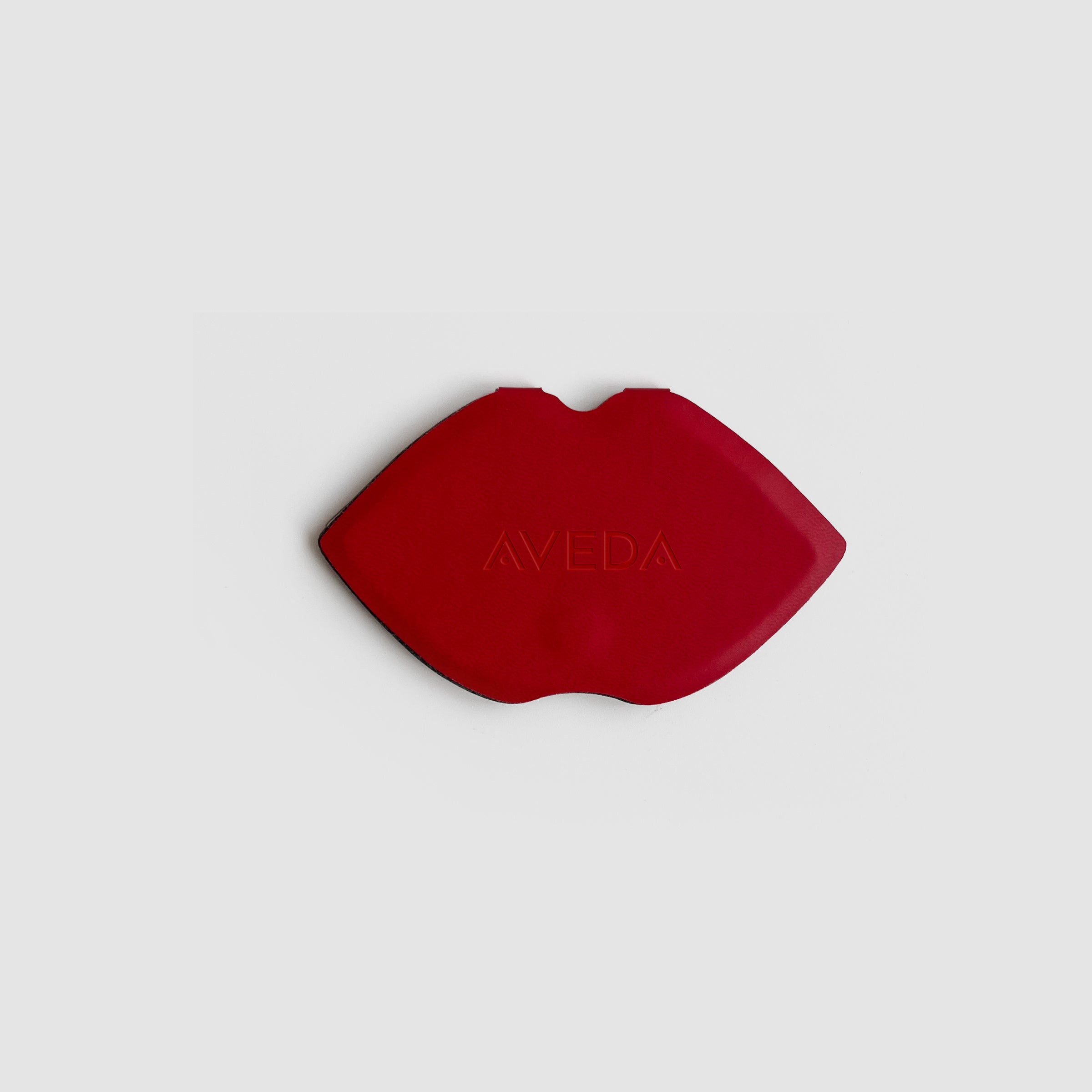 Mini Business Custom Mirror | 企業禮品不規則客製logo化妝鏡 嘴唇形狀不鏽鋼PU鏡子