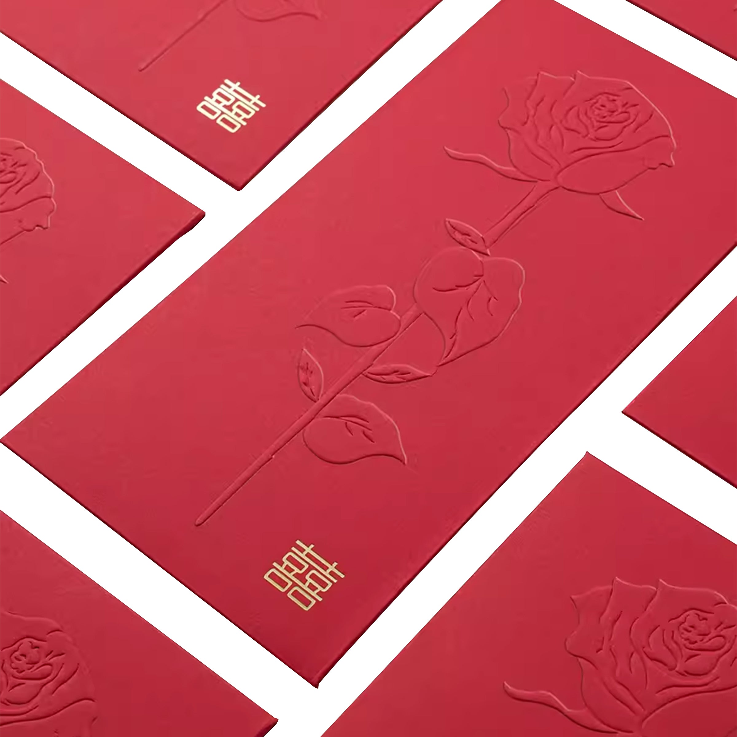 Printable And Customizable Red Envelopes | 客製凹凸壓印立體藝術利是封