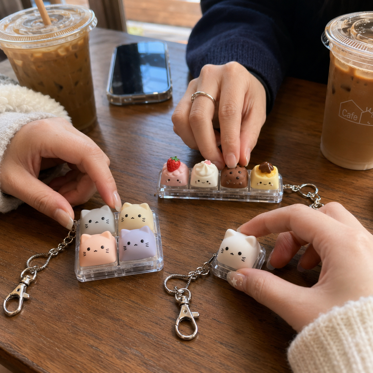 Fully Customizable Keycap Fidget Keyboard | 全訂製鍵帽解壓鍵盤 企業周邊紀念禮物 員工禮物 品牌訂製禮物