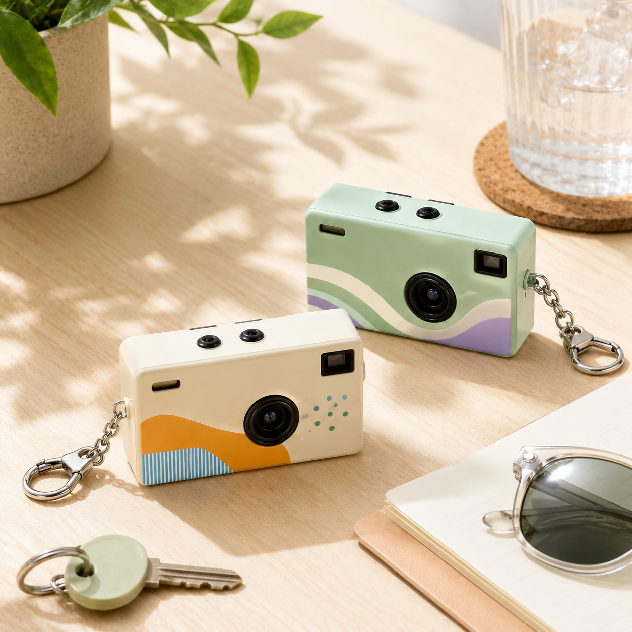 Customizable Mini Camera | 訂製迷你拇指相機 鑰匙扣 企業品牌伴手禮 學生禮物 創意禮物