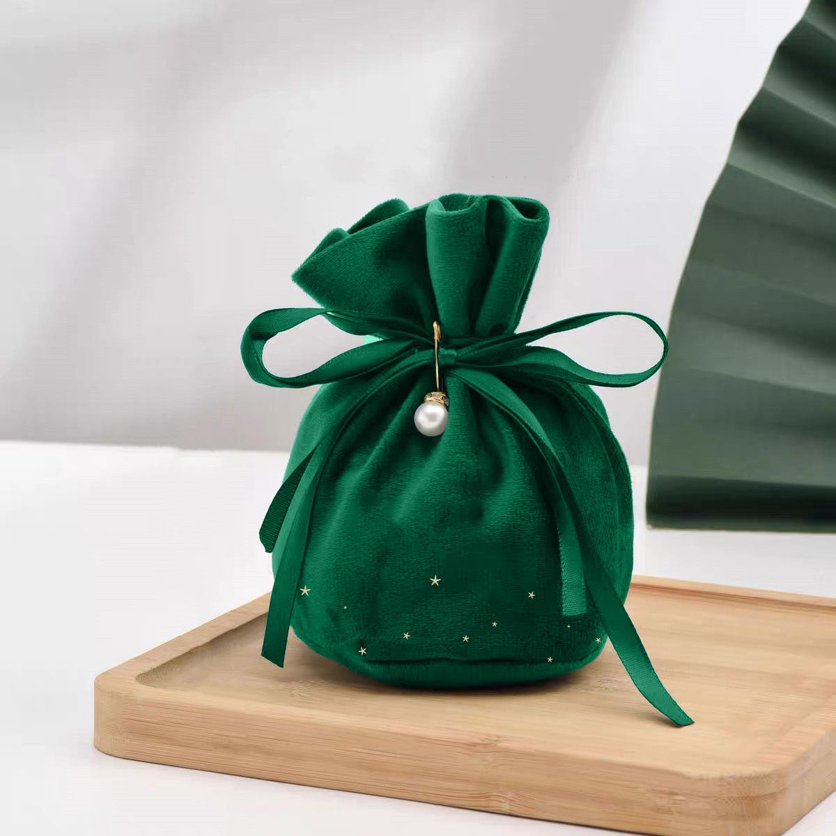 Customized Christmas Drawstring Bag | 客製聖誕風小束繩袋 企業禮物聖誕包裝袋