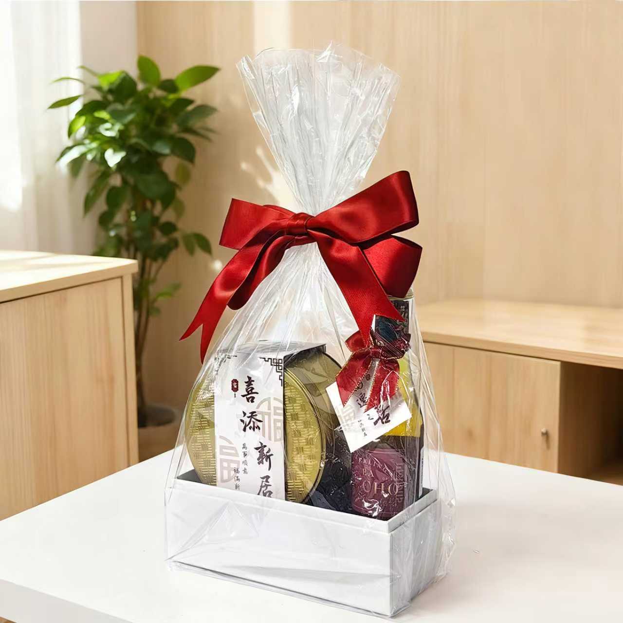 Mini Hamper | 迷你手提禮籃 溫居禮物 結婚伴郎伴娘伴手禮  零食禮籃丨House Warming Gift Wedding Gift