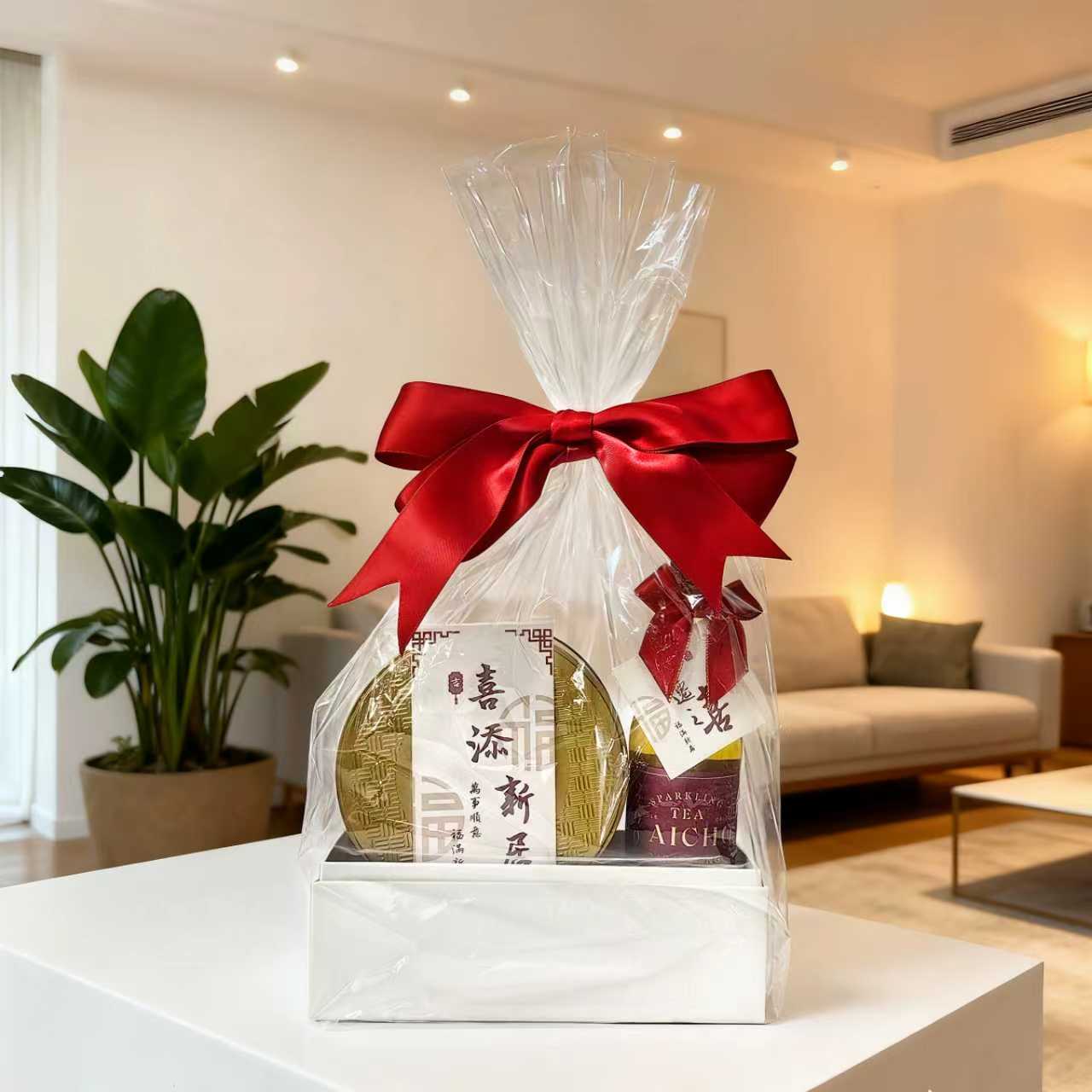 Mini Hamper | 迷你手提禮籃 溫居禮物 結婚伴郎伴娘伴手禮  零食禮籃丨House Warming Gift Wedding Gift