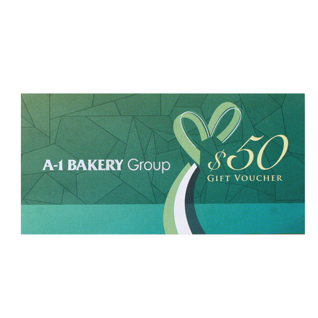 A-1 Bakery $50 gift voucher 朗豪坊禮券BG28-63