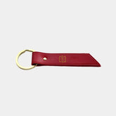 Handmade Leather Keychain | 定制燙金logo鑰匙扣學校畢業禮物