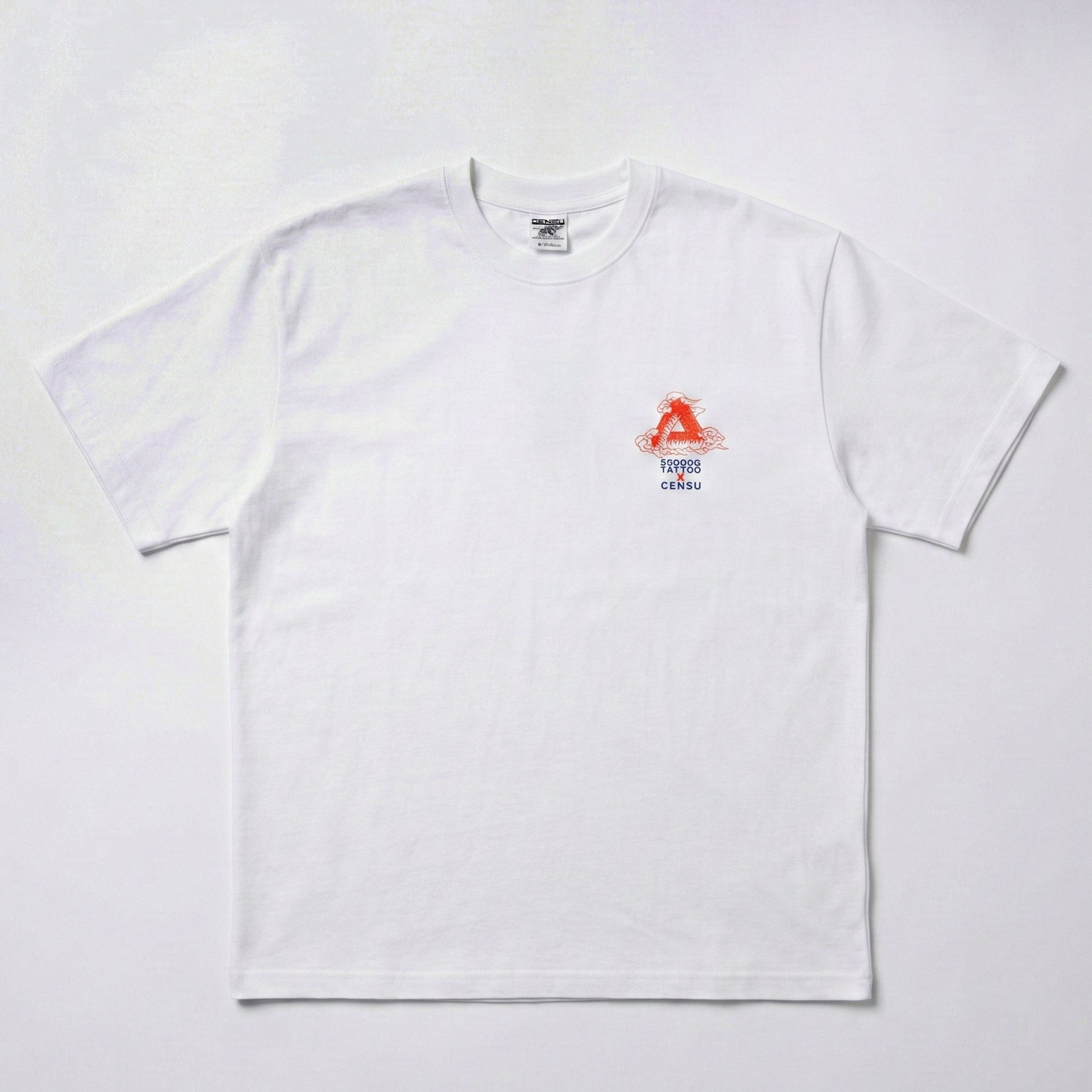 [Case Studies]Micah | White printed T-shirt